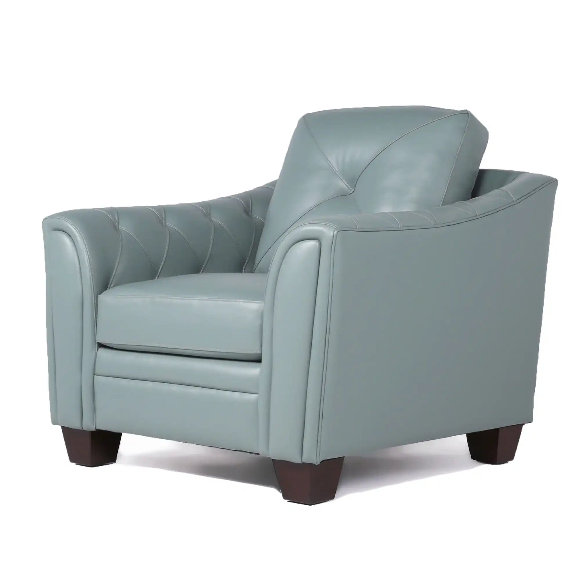 Modern Tufted Leather Chair - Best Buy Furniture