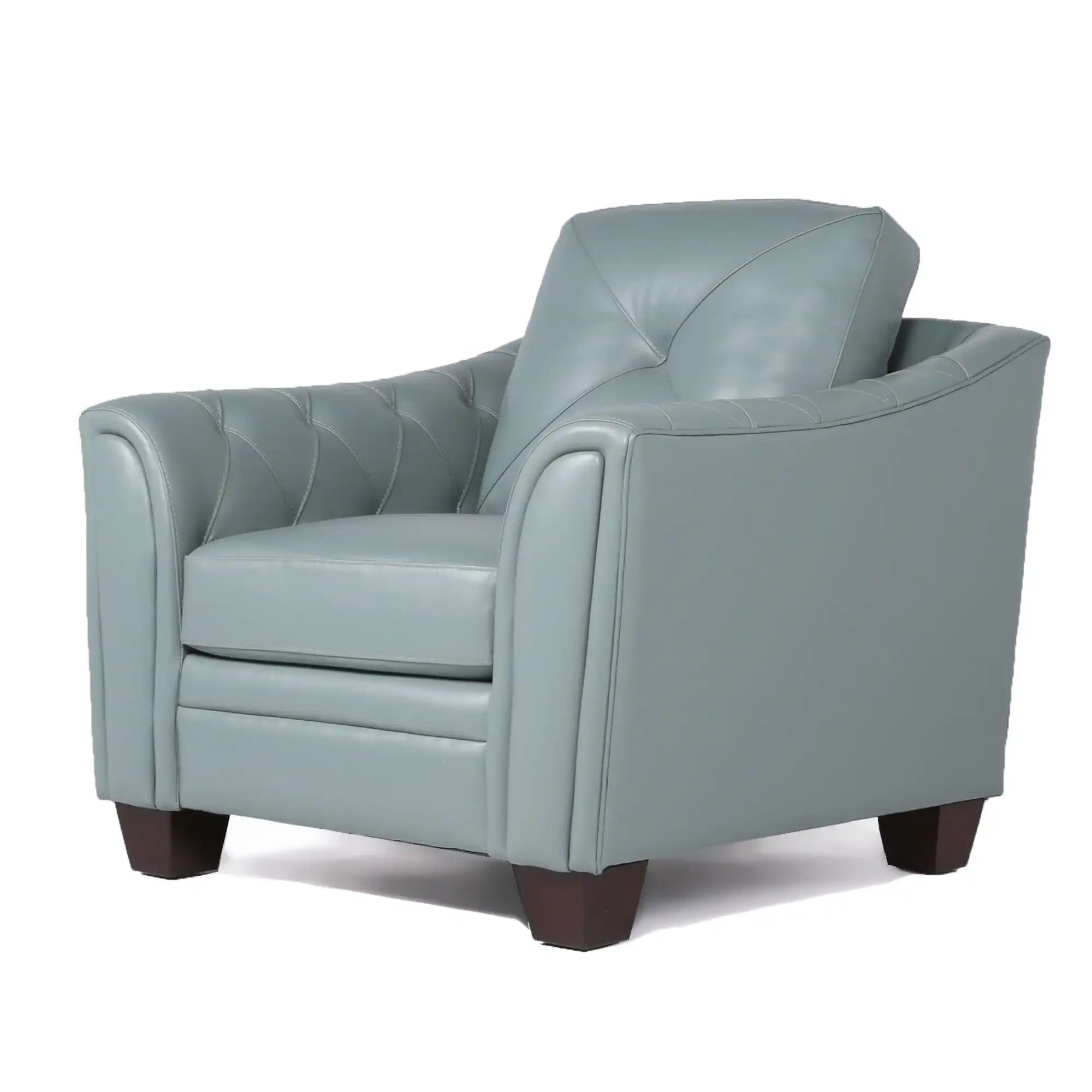 Modern Tufted Leather Chair - Best Buy Furniture