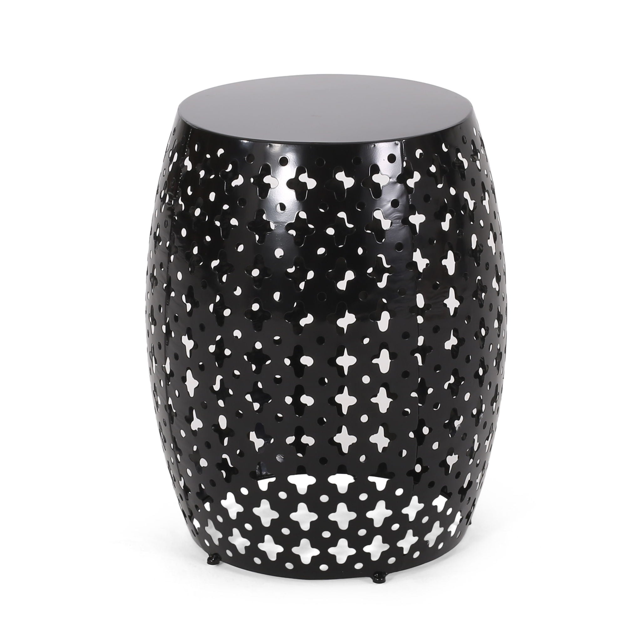 Modern Design, Metal End Table, Large