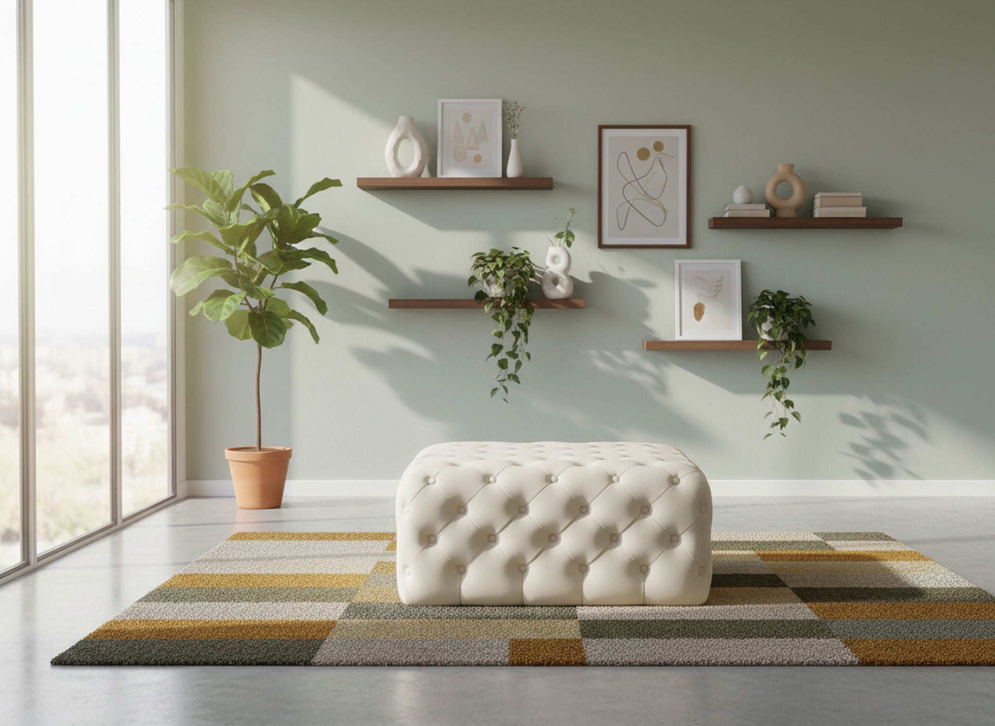 Ariel - Bench Ottoman