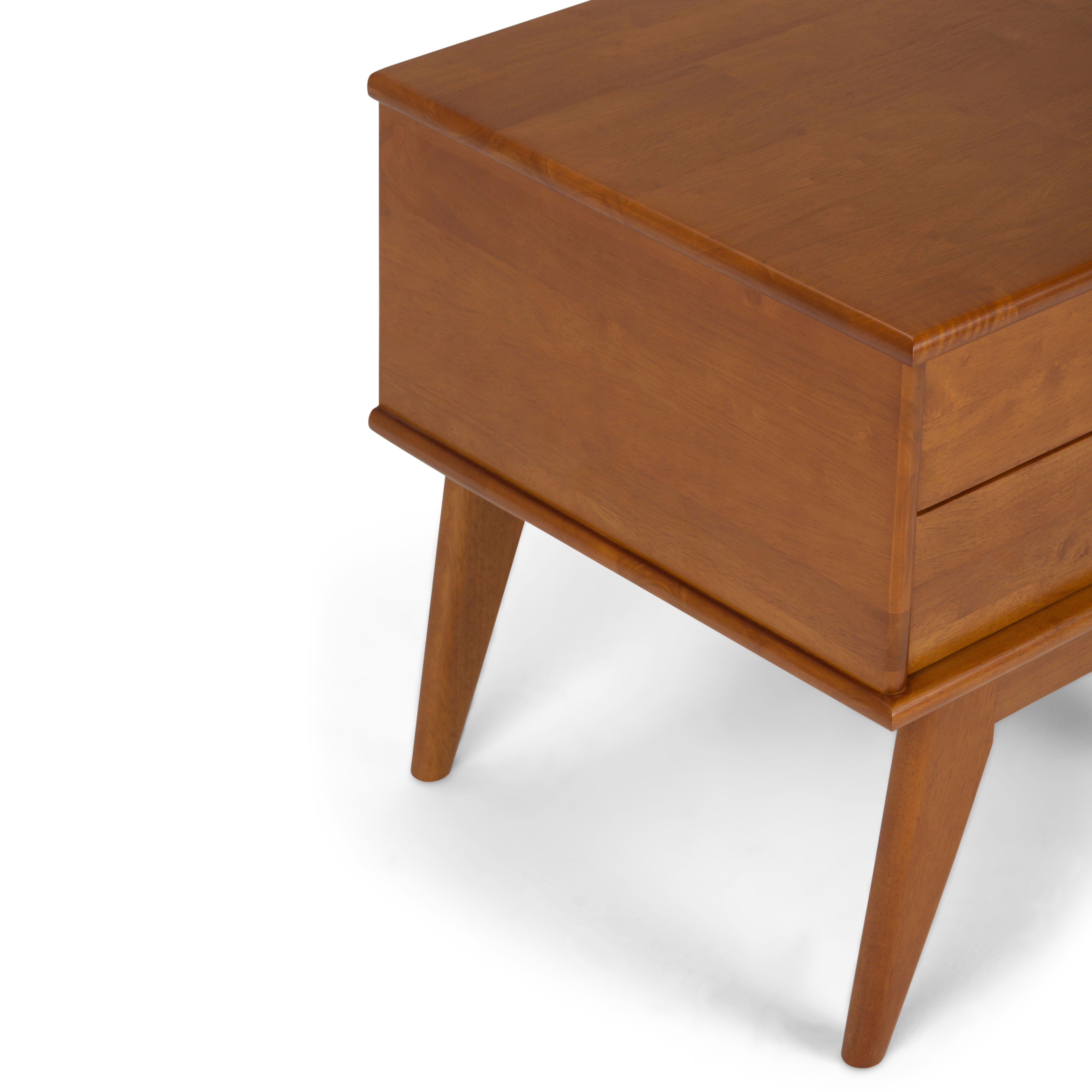 Draper - Handcrafted Mid Century End Table - Best Buy Furniture