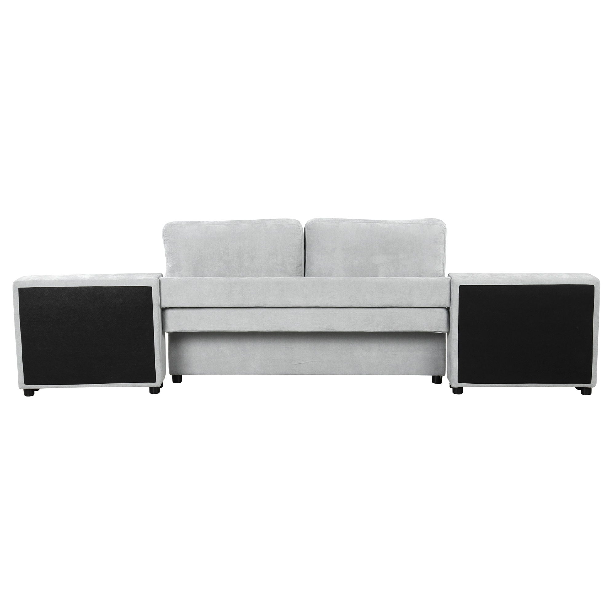 Versatile Modular Free-Combined Sofa With 2 Storage Racks