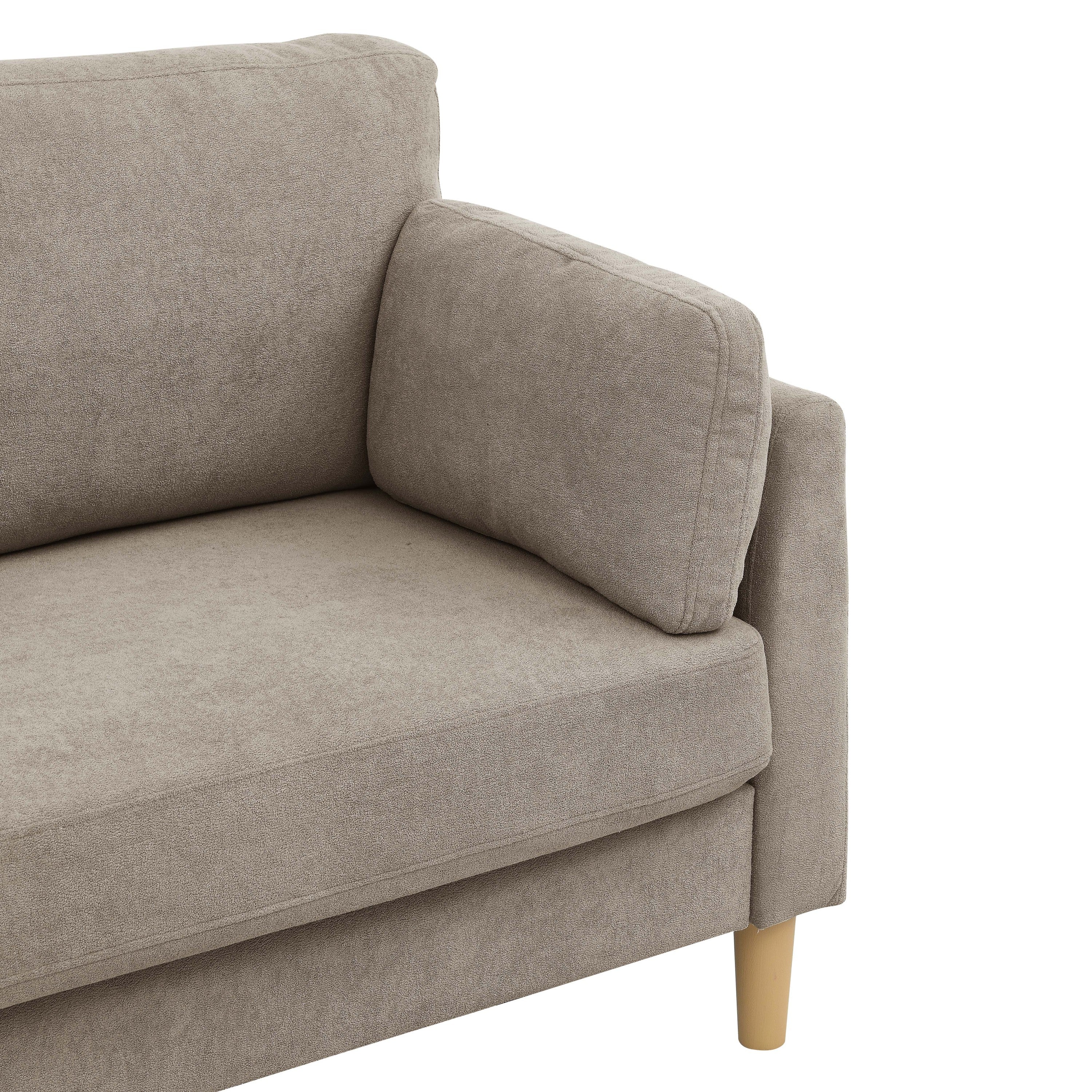 The Oliver Compact Elegance Upholstered Sofa