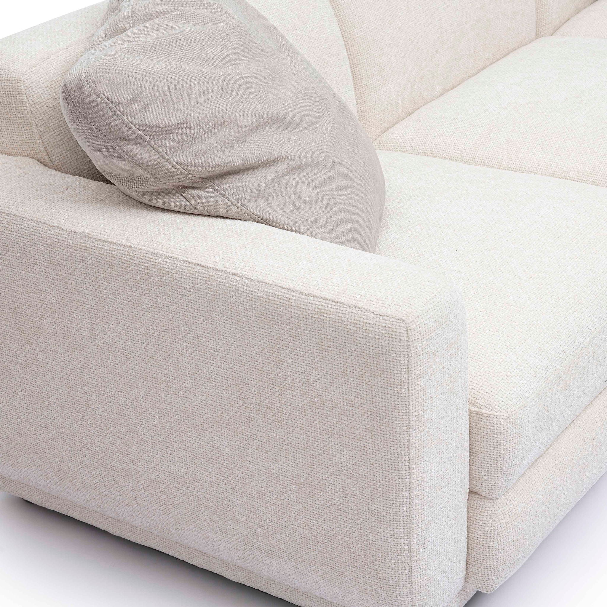 Perry - Modular Long Sofa - Cream