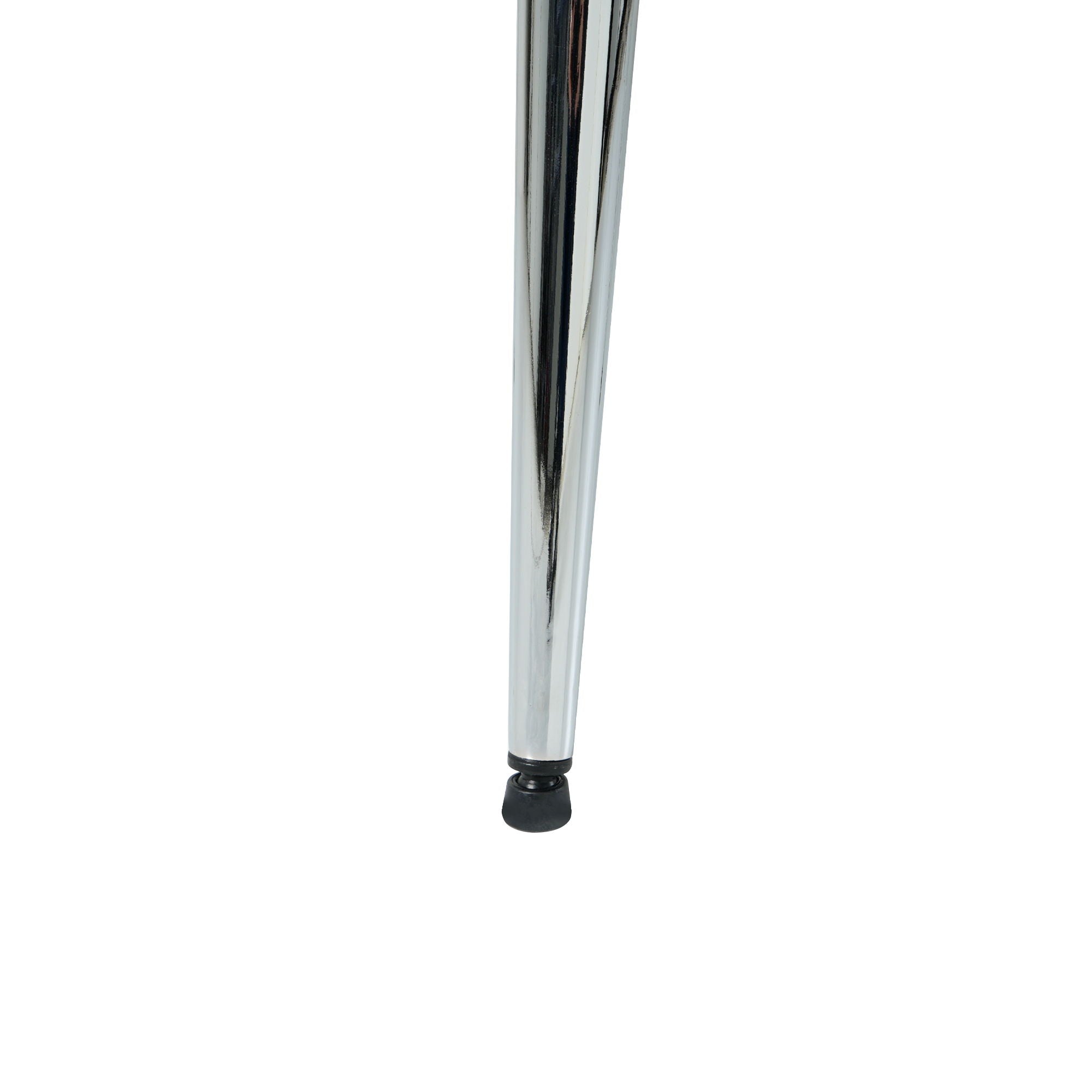 Modern Dining Chair With Electroplated Metal Legs (Set of 4)
