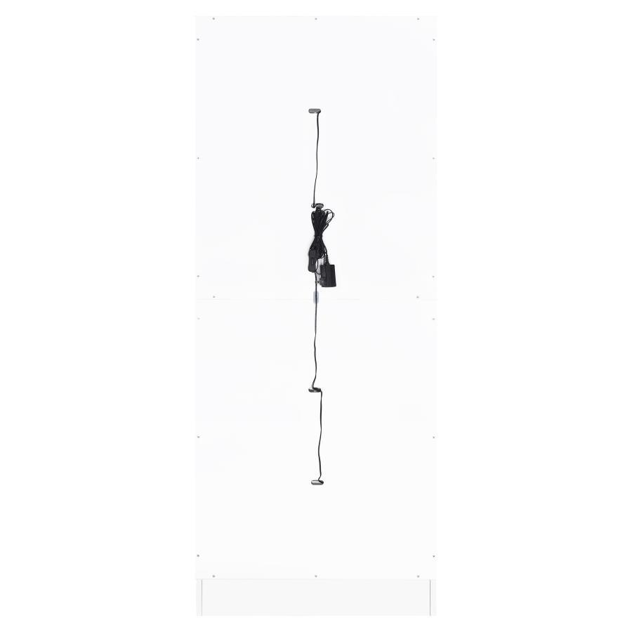 Cabra - 4-door LED Curio Display Cabinet