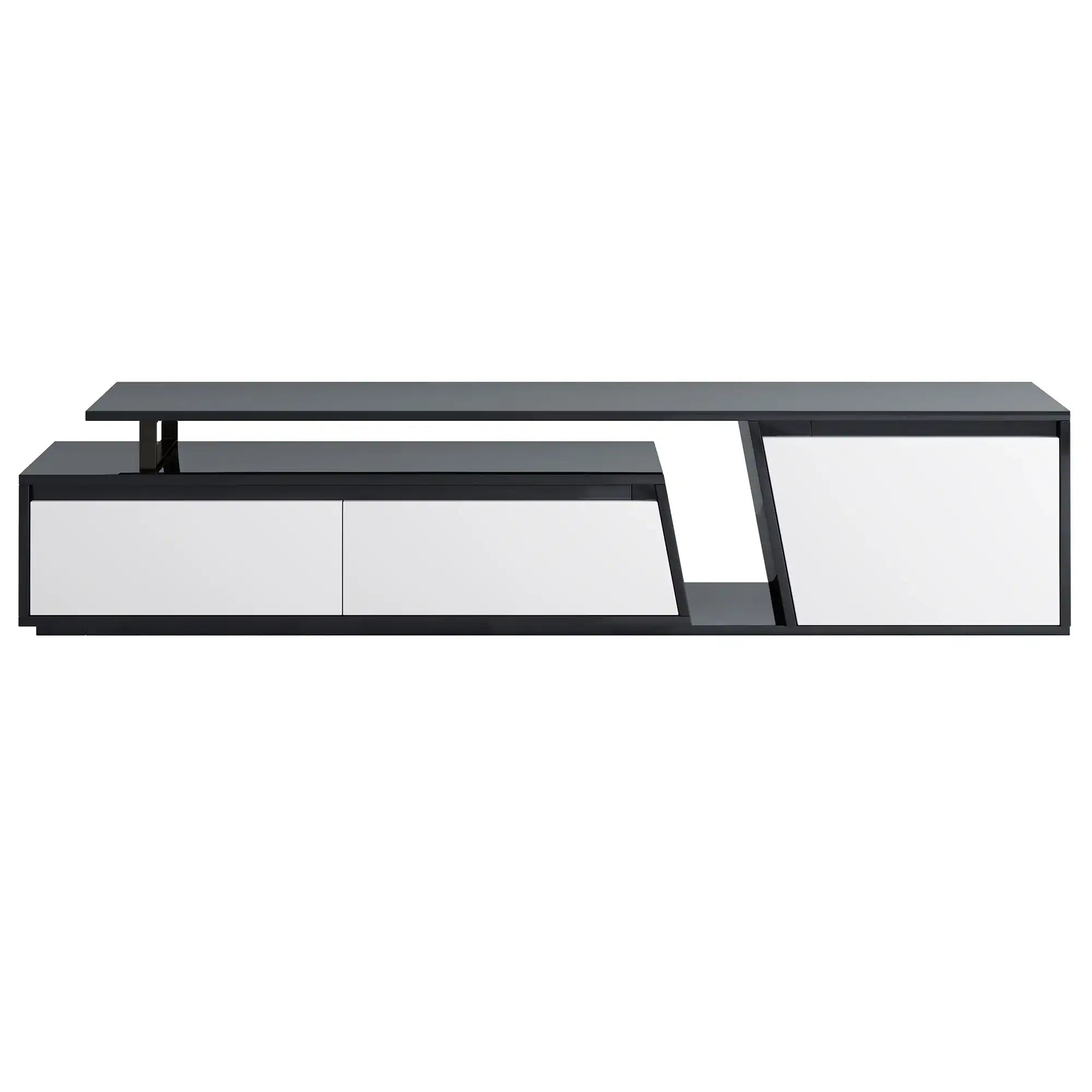 Strata Modern Minimalist Extendable TV Stand - Best Buy Furniture