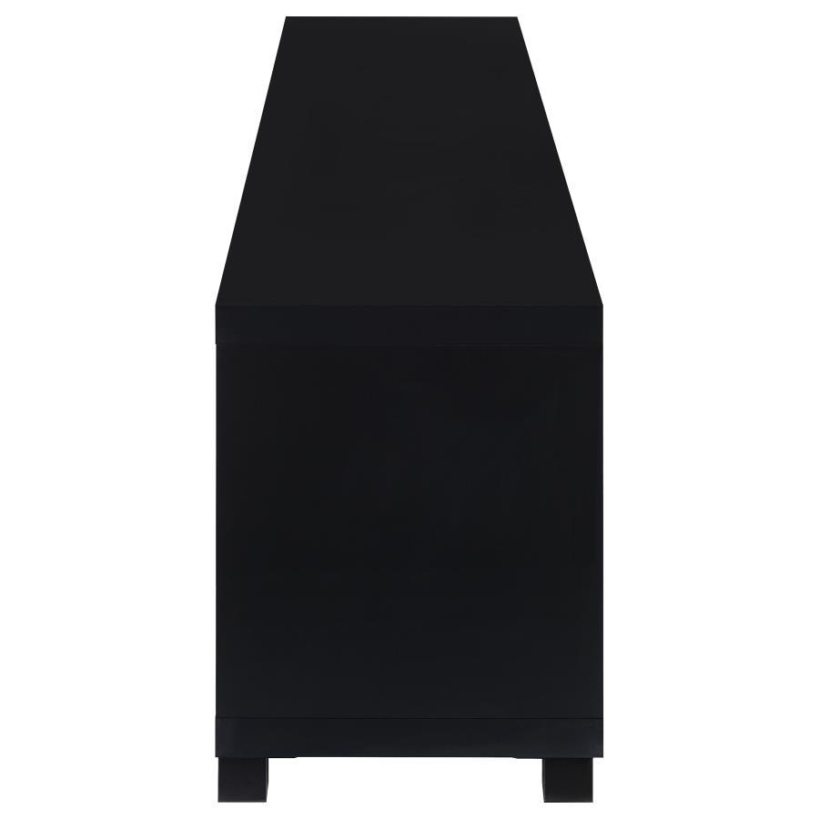 Jupiter - 3 Piece Entertainment Center TV Stand - Black