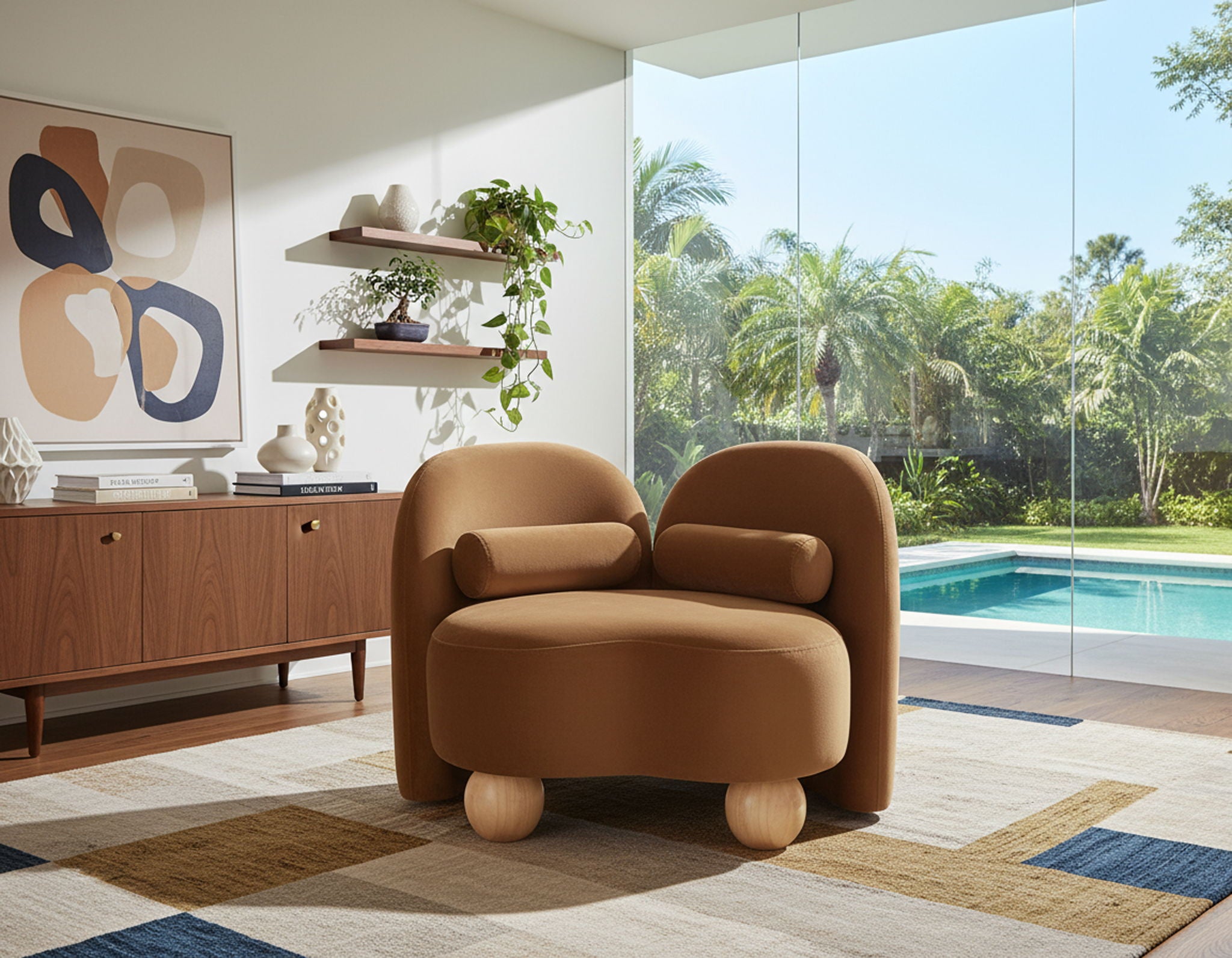 Daphne - Velvet Chair