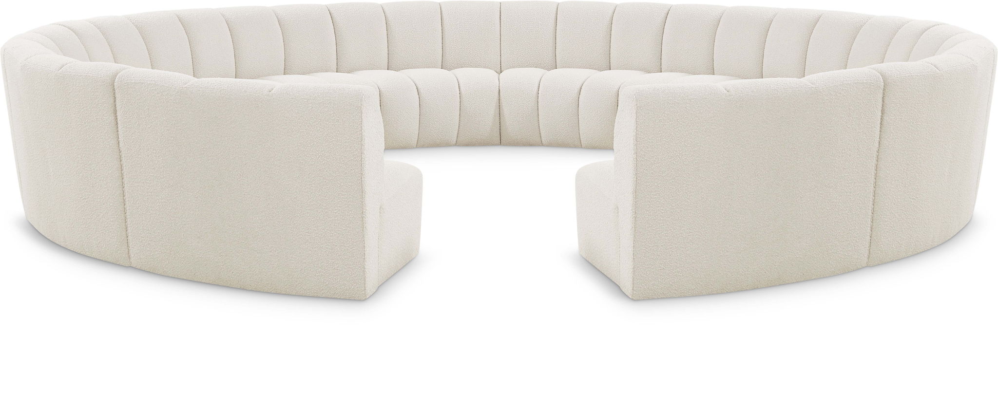Infinity - 12 Piece Boucle Modular Sectional