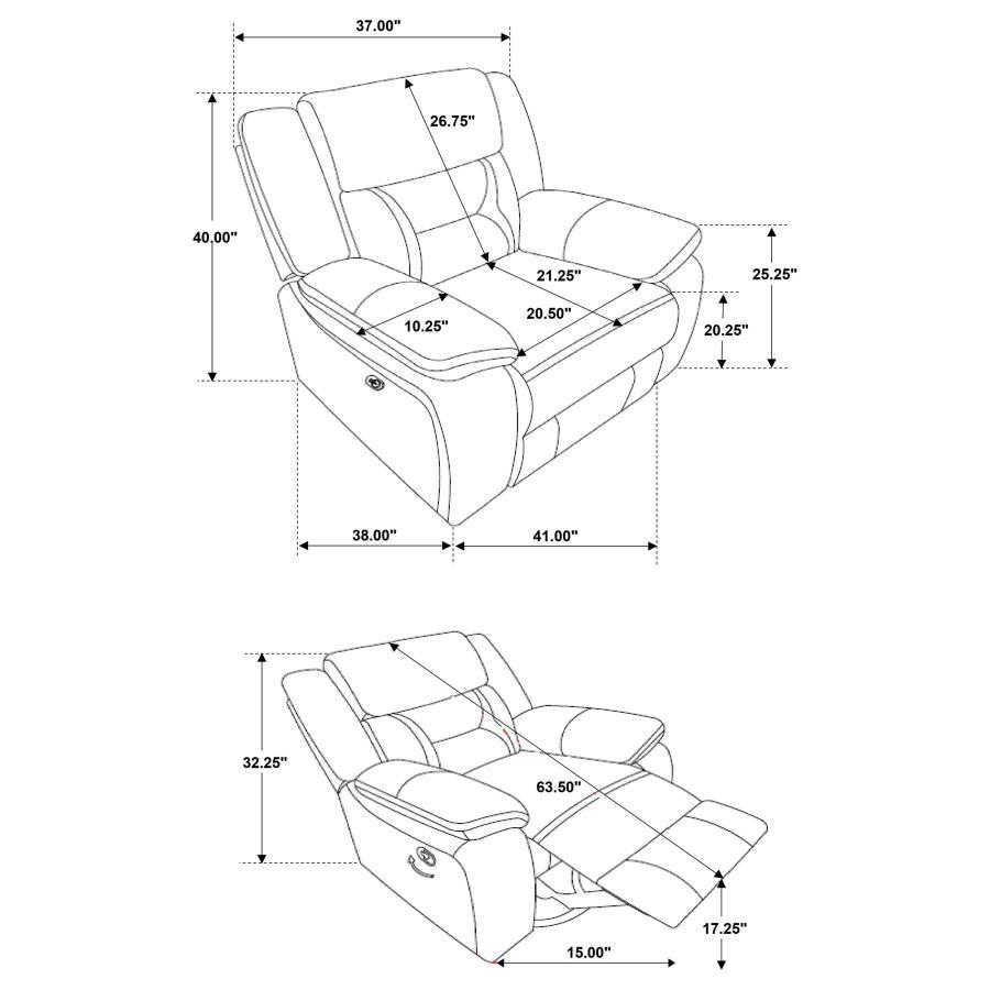 Greer - Upholstered Reclining Sofa Set