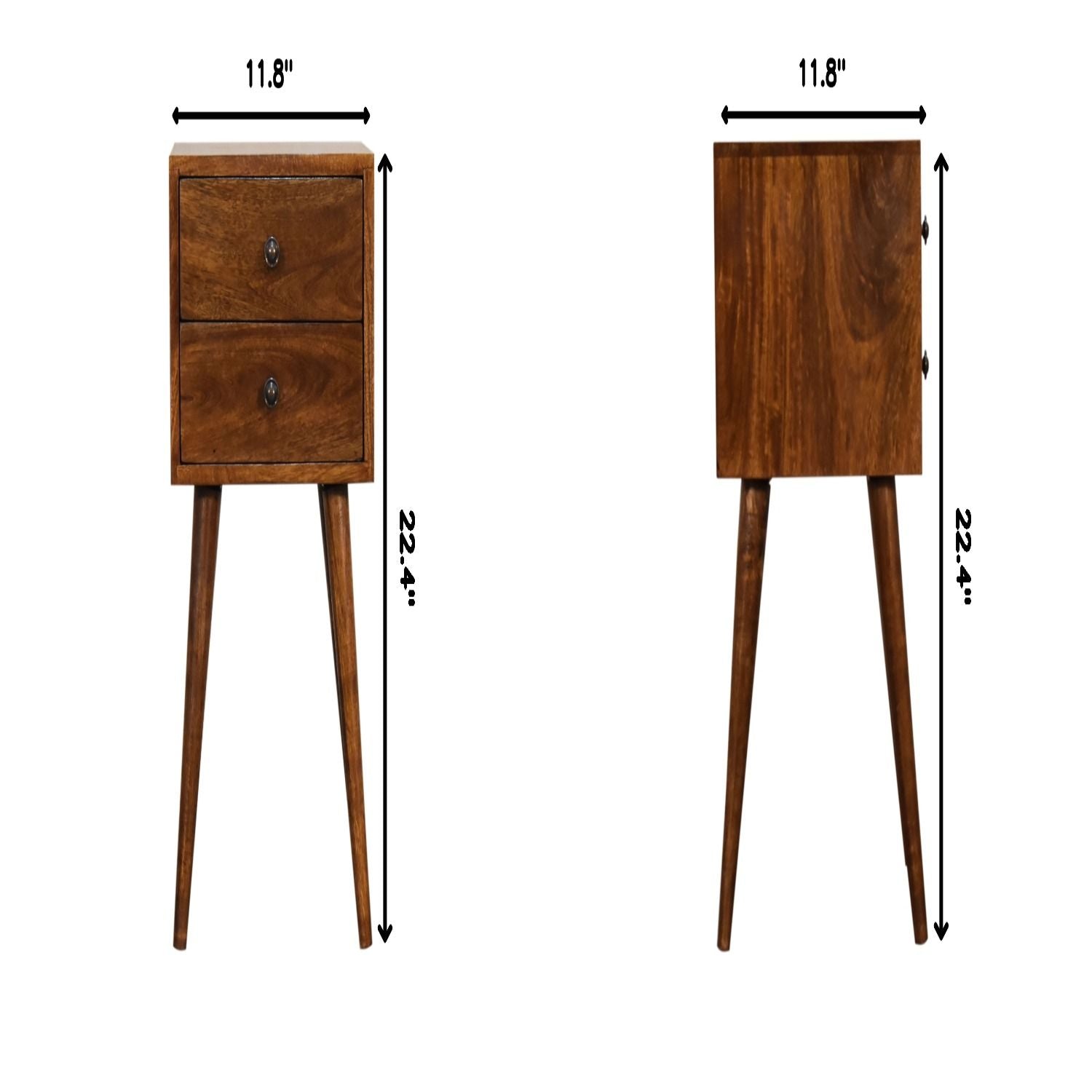 Mini 2 Drawer Nightstand - Best Buy Furniture