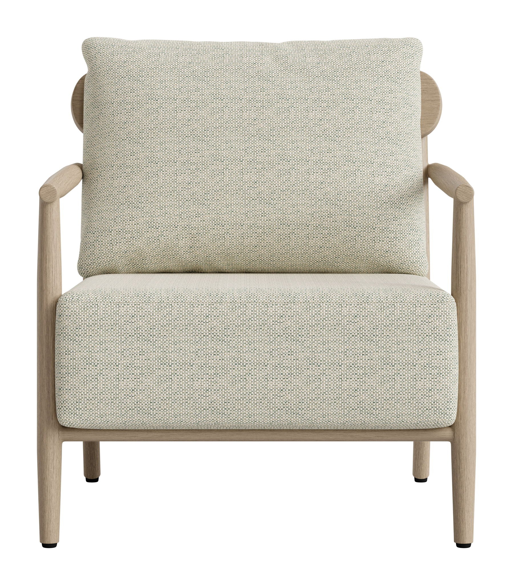 Sora - Armchair - Green / Brown