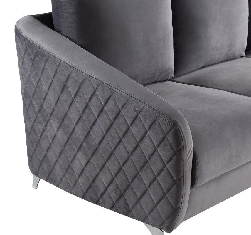 Sofia - Modern Chic Loveseat Couch