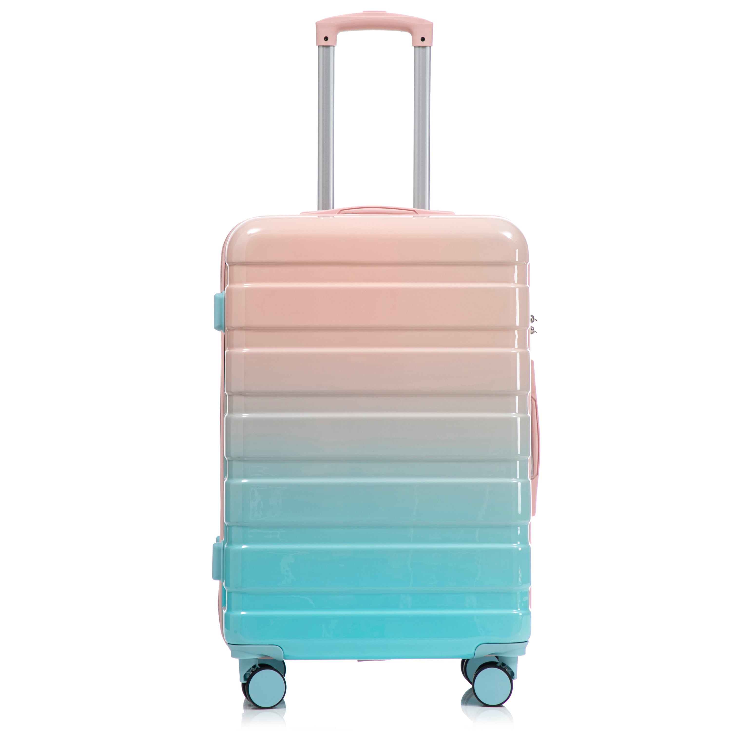 20'/24'/28' 3-Piece PC Spinner Wheel Luggage Set with Combination Lock