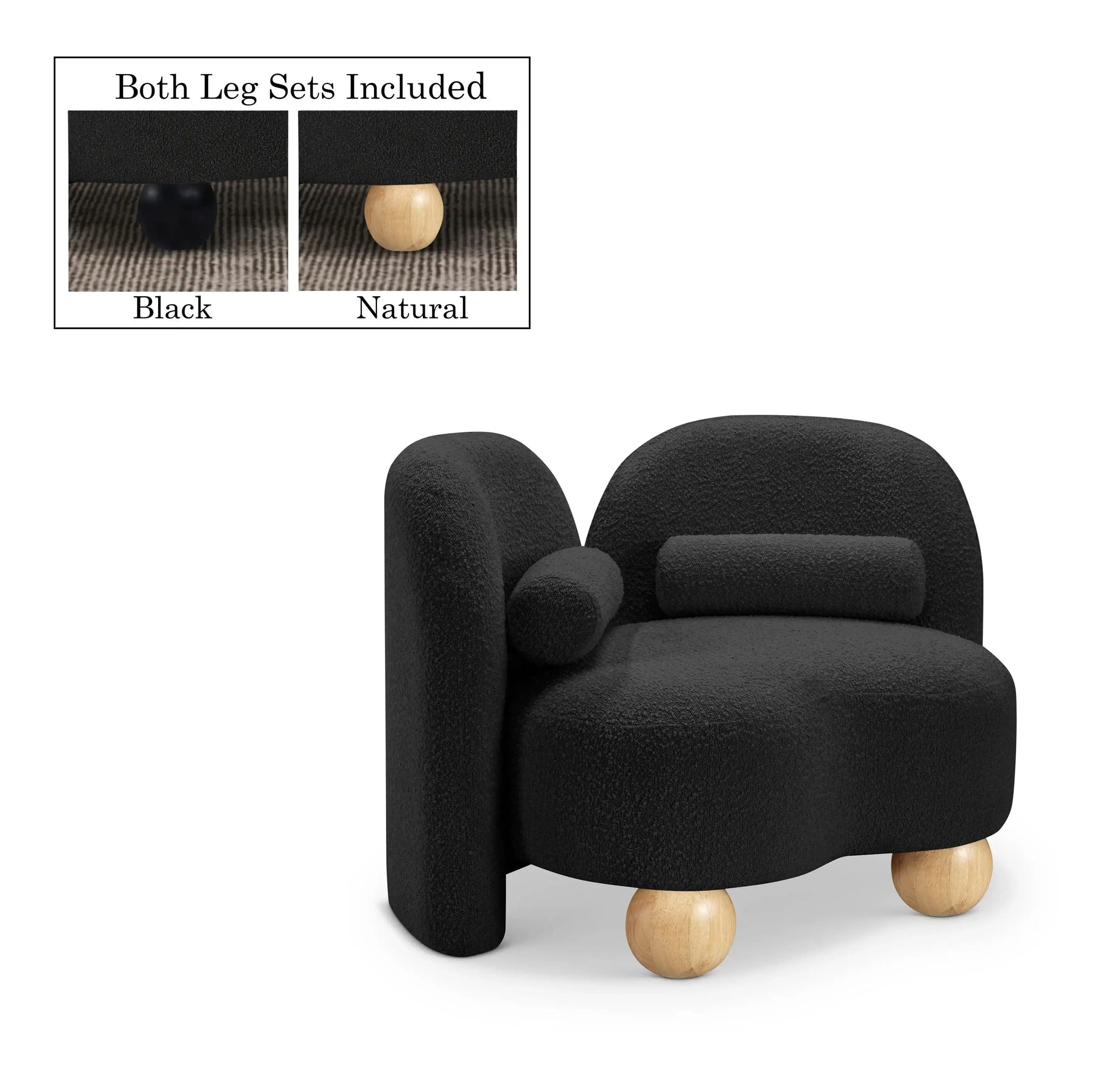 Daphne - Boucle Chair - Best Buy Furniture