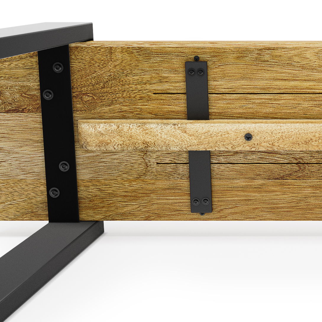 Nessa - Bench - Natural - Best Buy Furniture