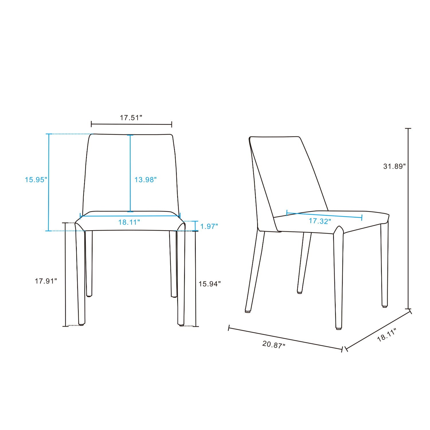 Paris - Dining Chair (Set of 2)