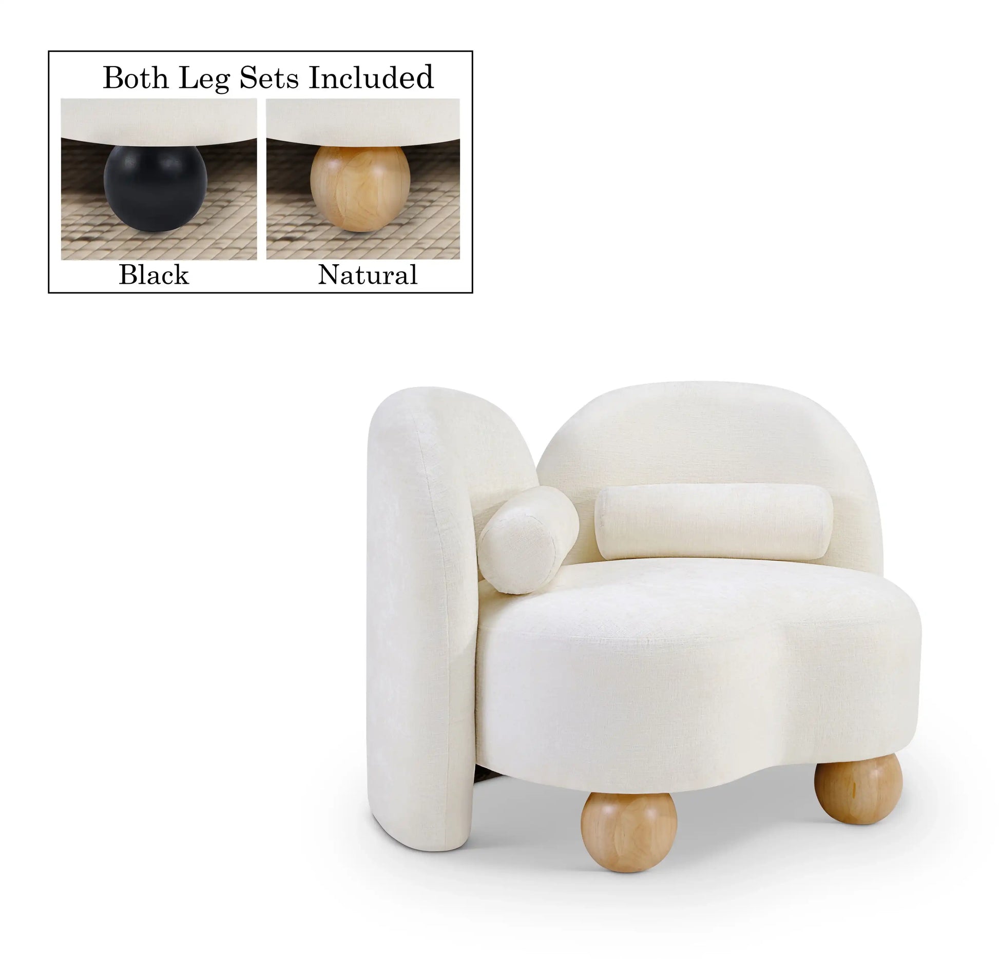 Daphne - Chenille Chair - Best Buy Furniture