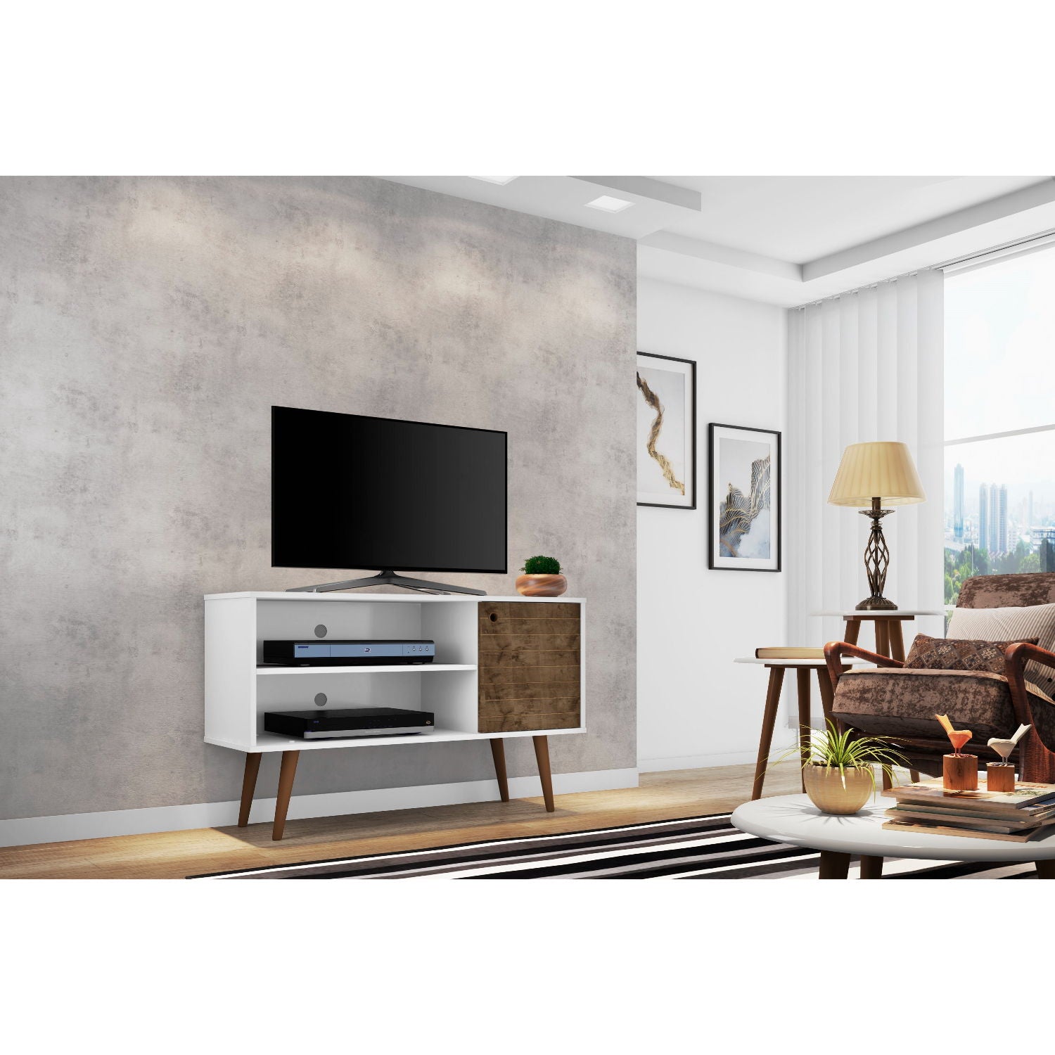Liberty - Sleek Door Design TV Stand