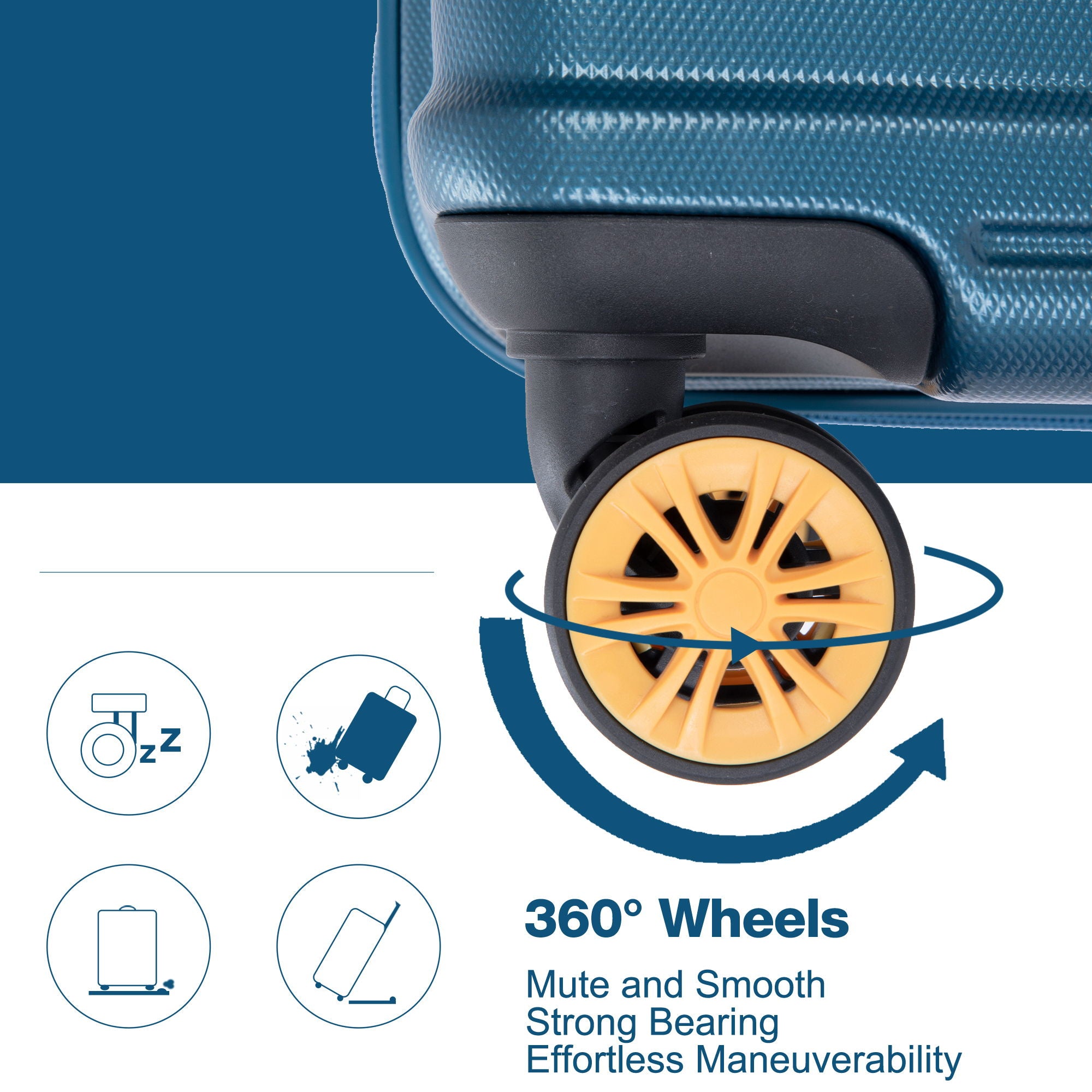 Carry On Luggage Suitcase With Tsa Approved With Wheels