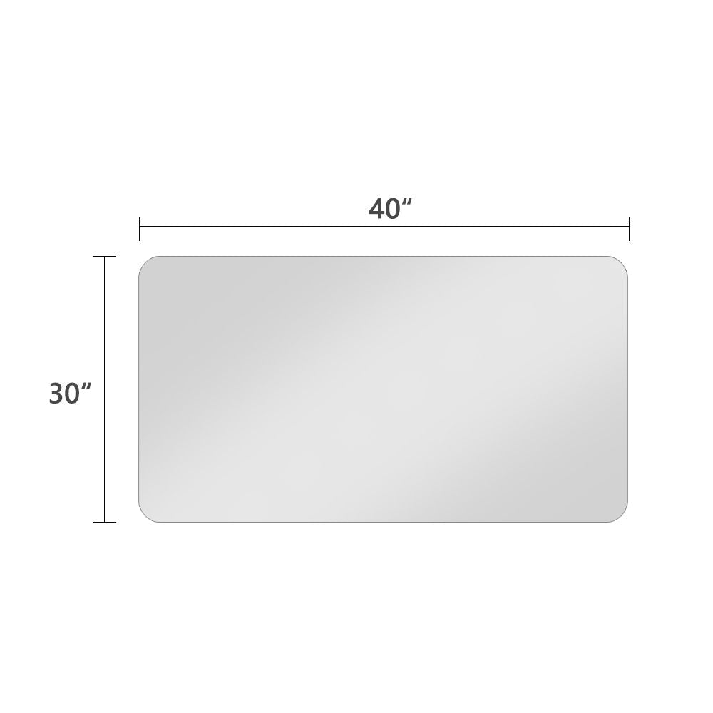 Bathroom Vanity Mirror, Wall-Mounted Mirror For Bathroom Anti-Fog, Waterproof