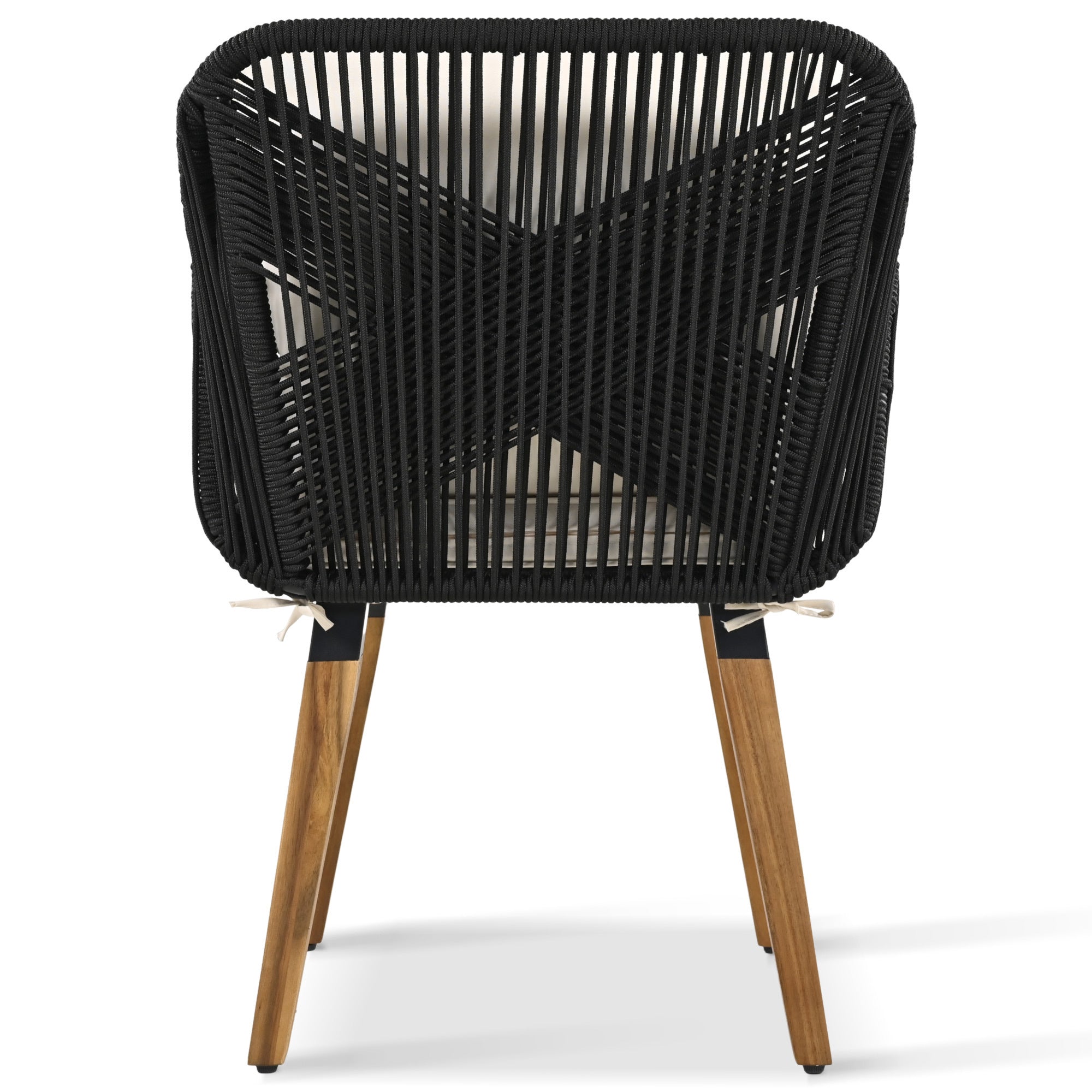 5 piece Woven Rope Outdoor Patio Set