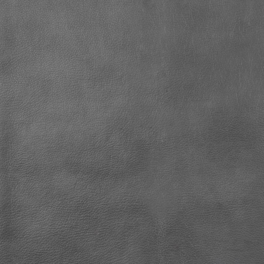 Conrad - Upholstered Padded Arm Glider Loveseat - Gray