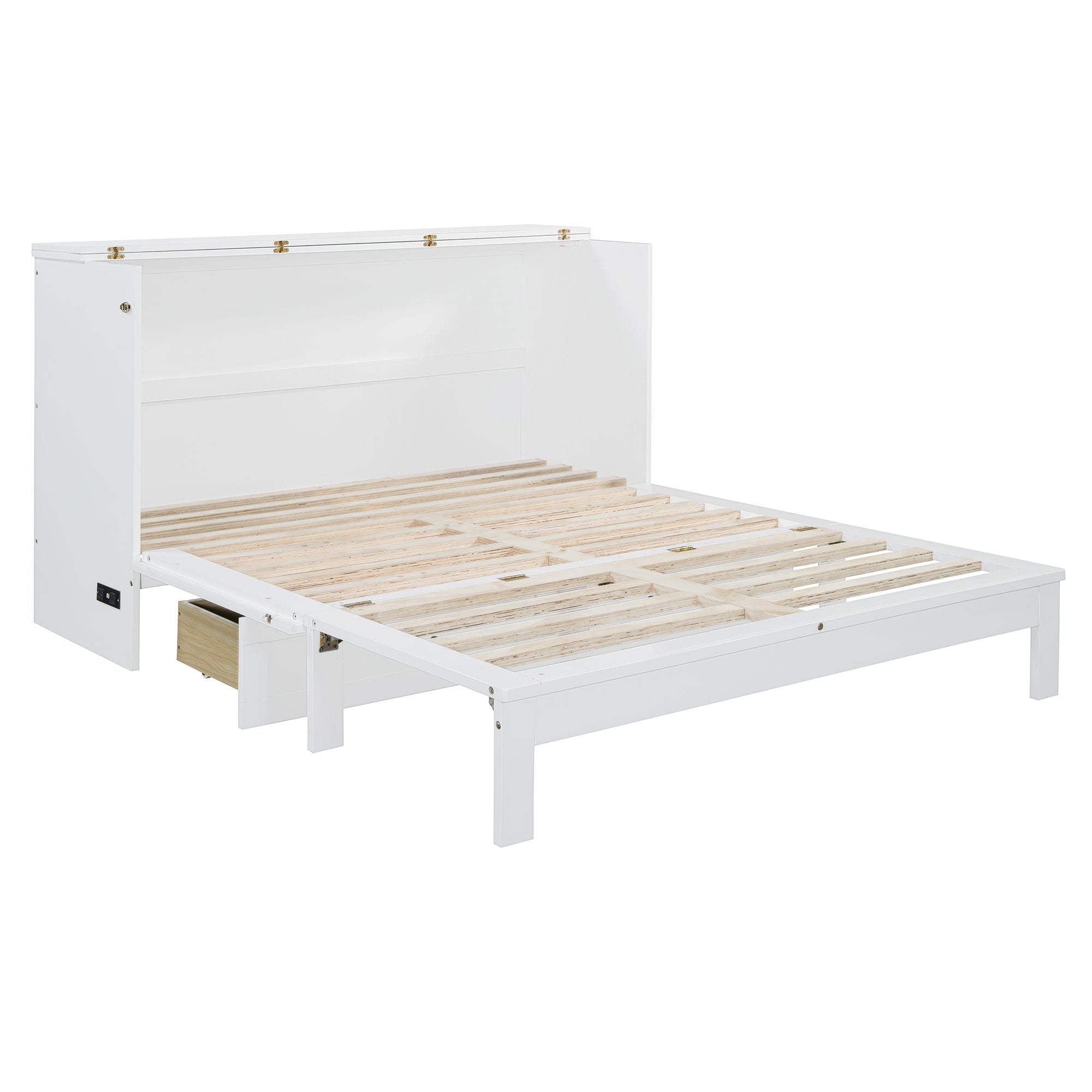 Murphy Bed With Large Drawers