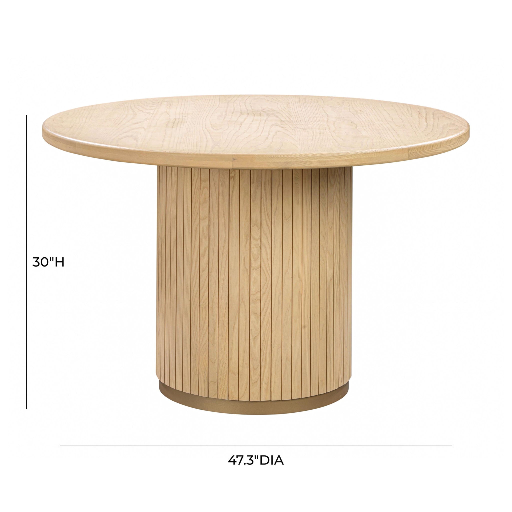 Chelsea - Ash Wood Round Dining Table