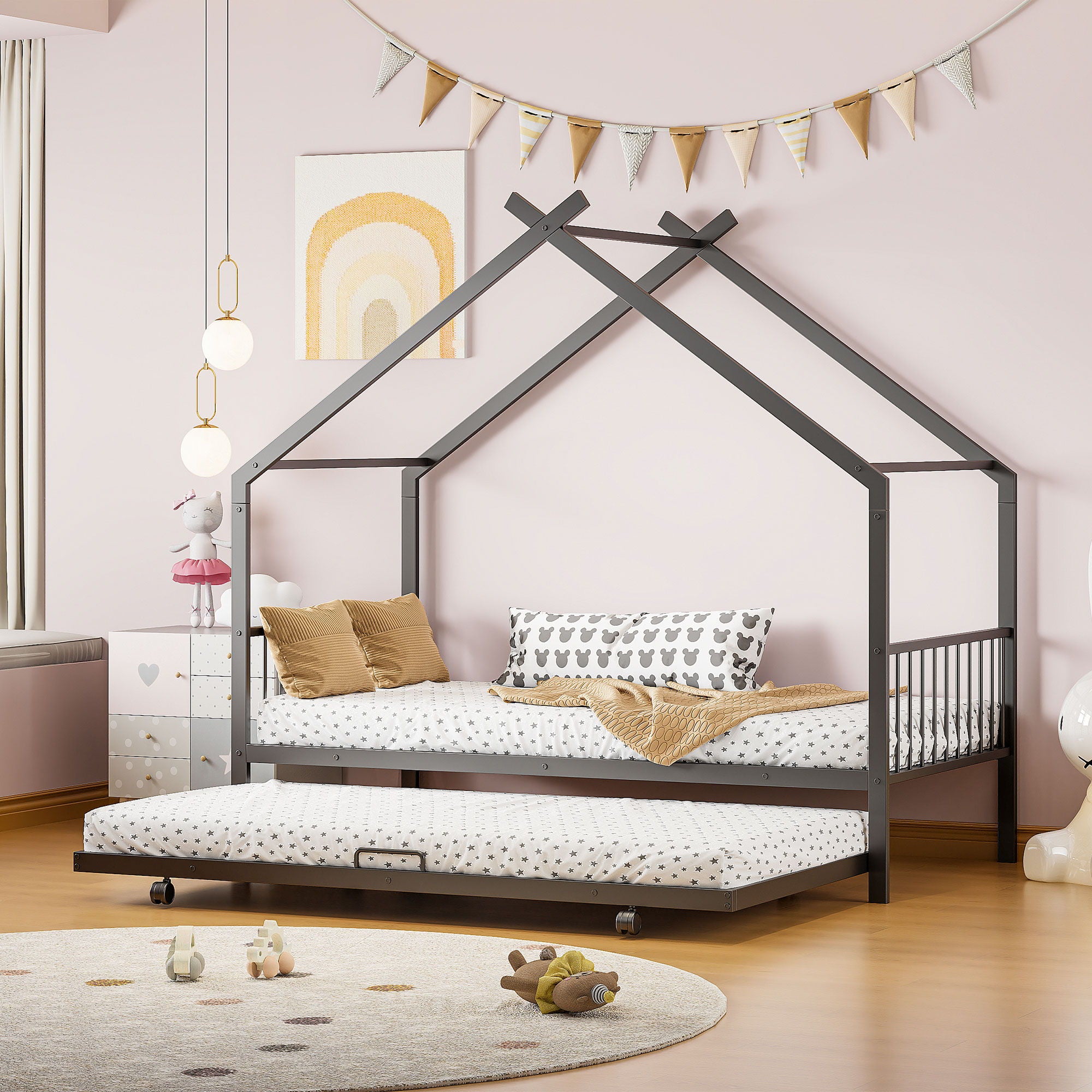 Adorable House Design Bed