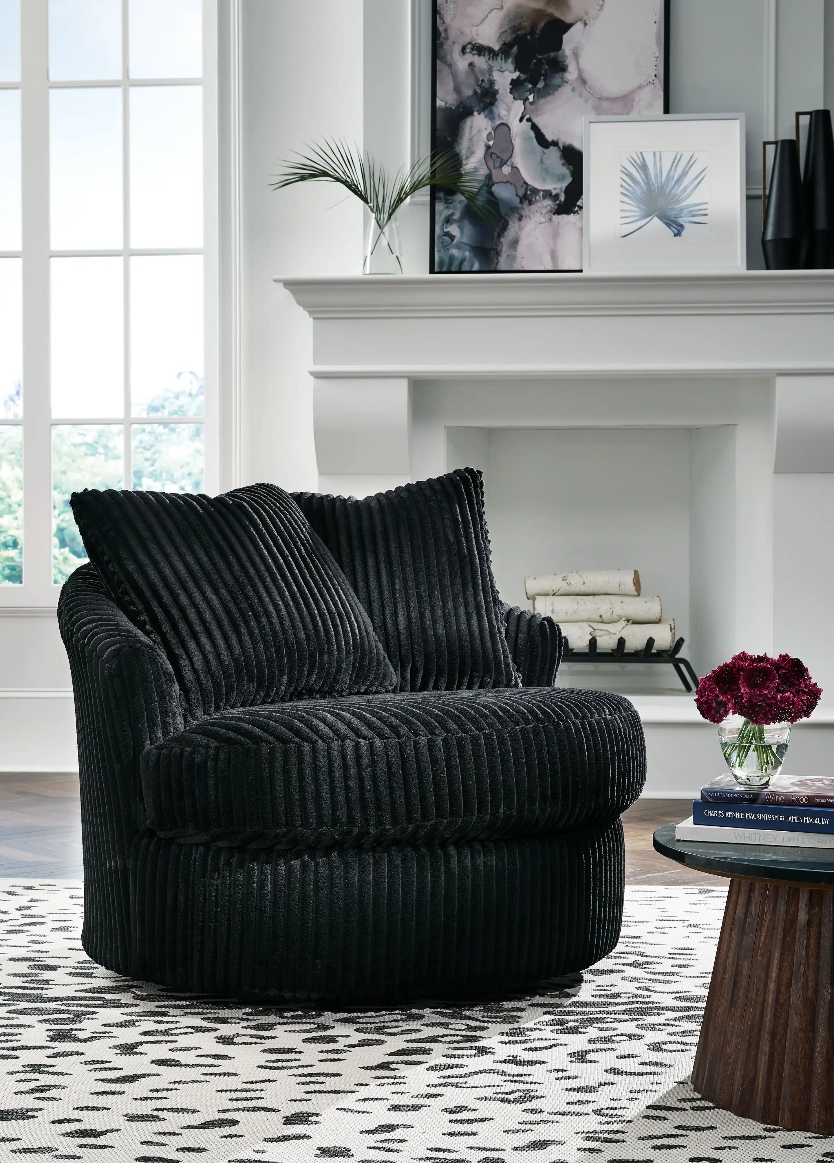 Gramwell - Swivel Chair - Best Buy Furniture