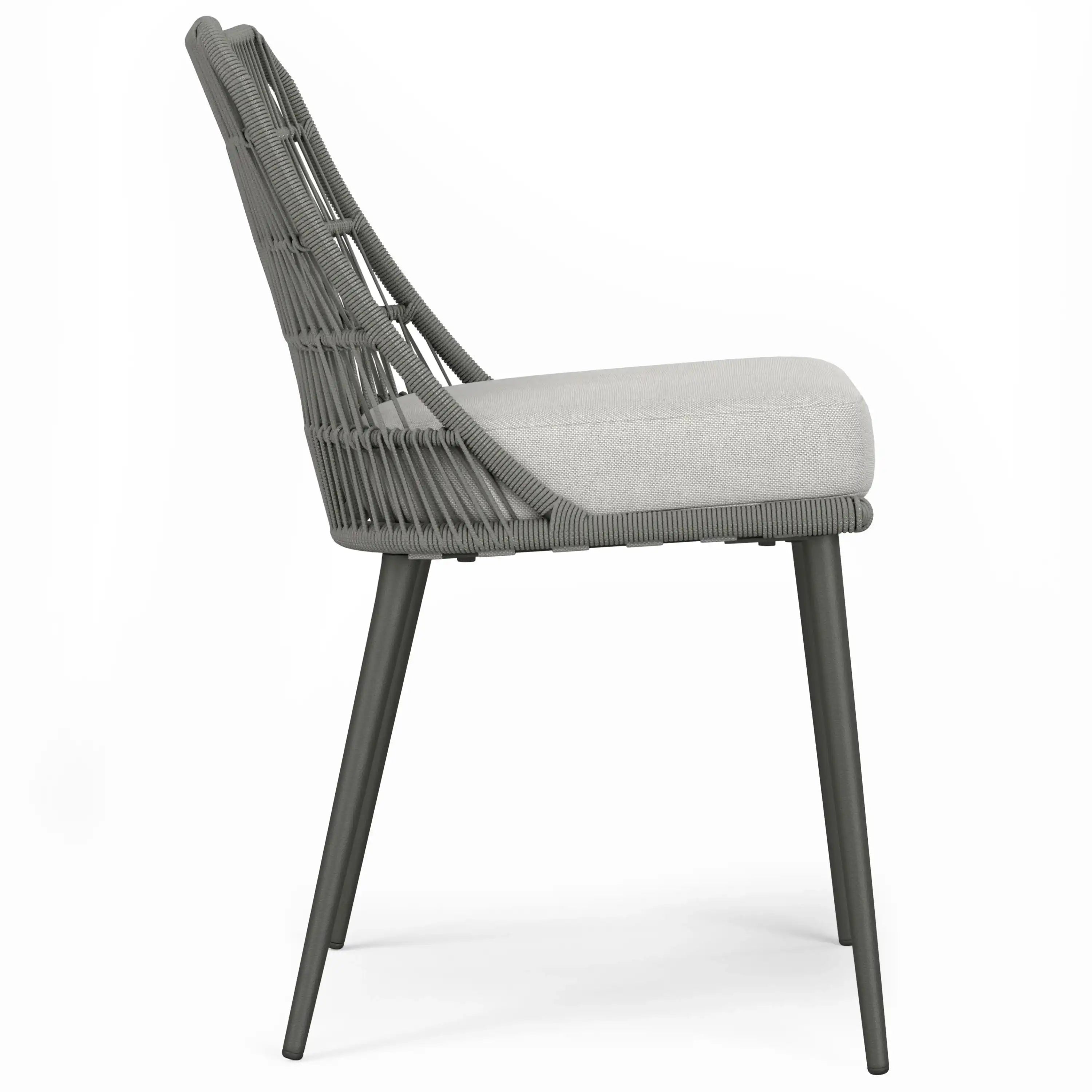 Beachside - Outdoor Dining Chair (Set of 2) - Gray - Best Buy Furniture