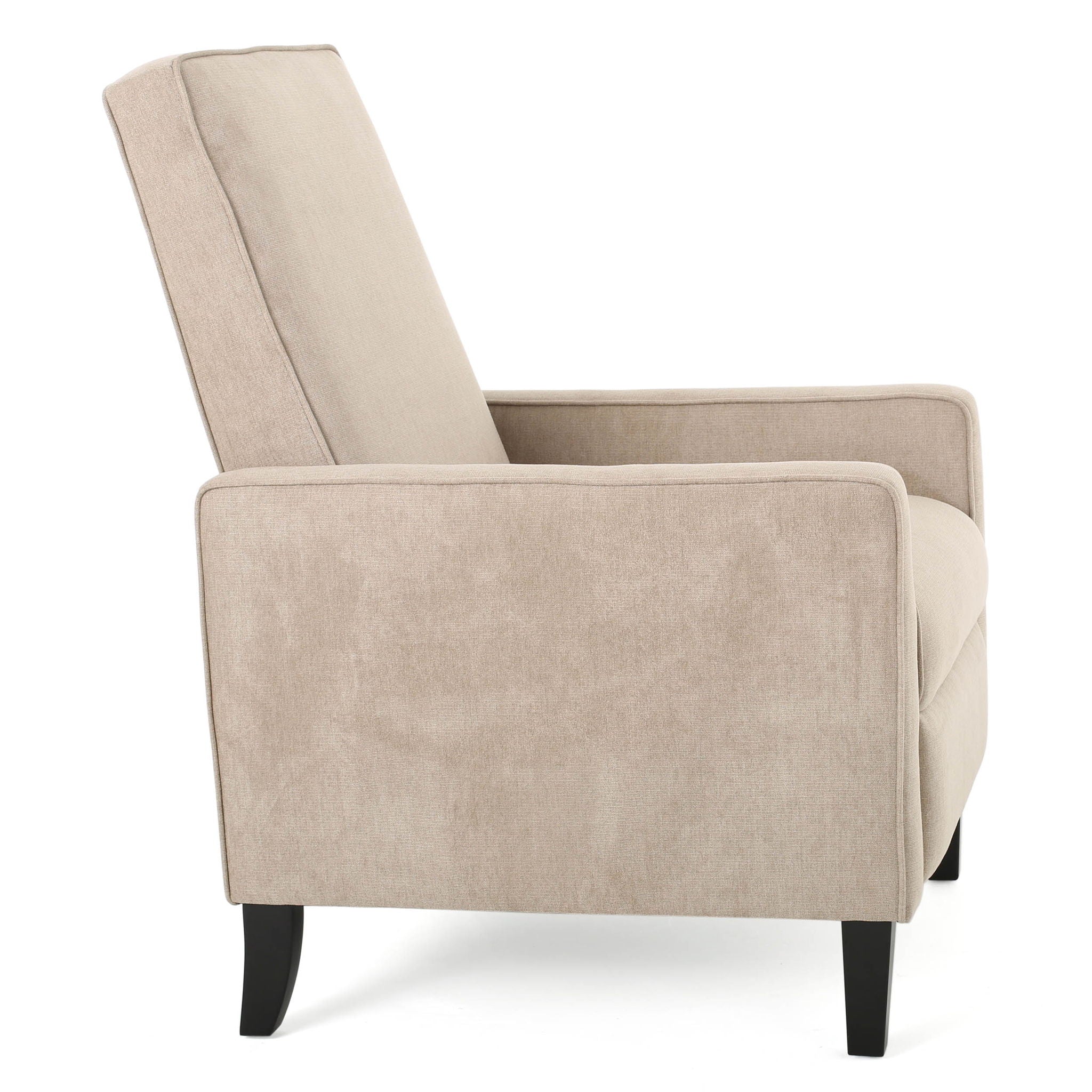 Minimalist Design Fabric Push Back Chair
