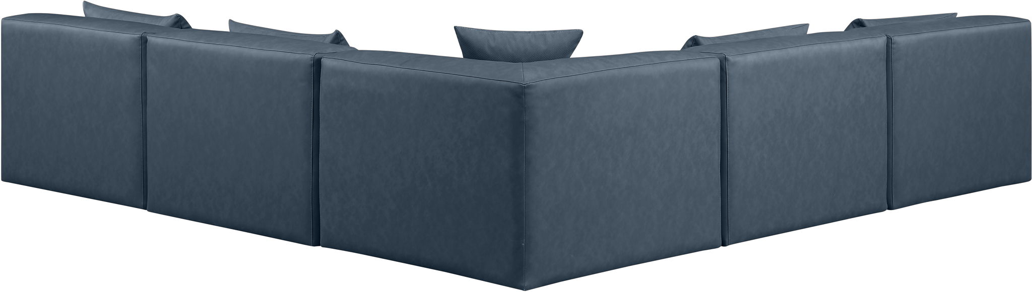 Cube - 5 Piece Modular Corner Armless Sectional