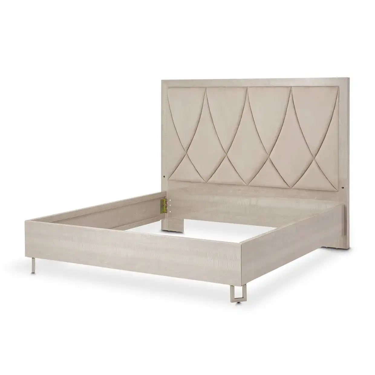 Marin - Panel Bed With Upholstery Frame