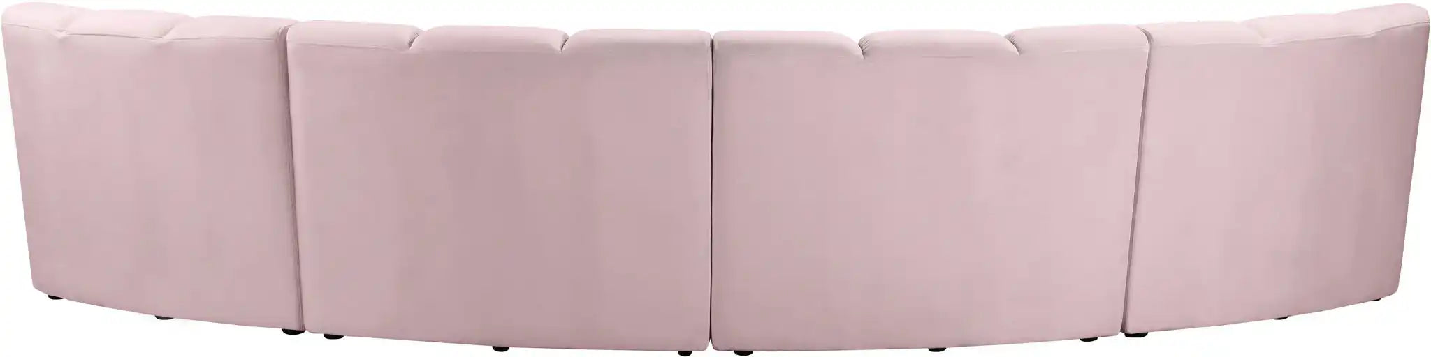 Infinity - 4 Piece Velvet Modular Sectional