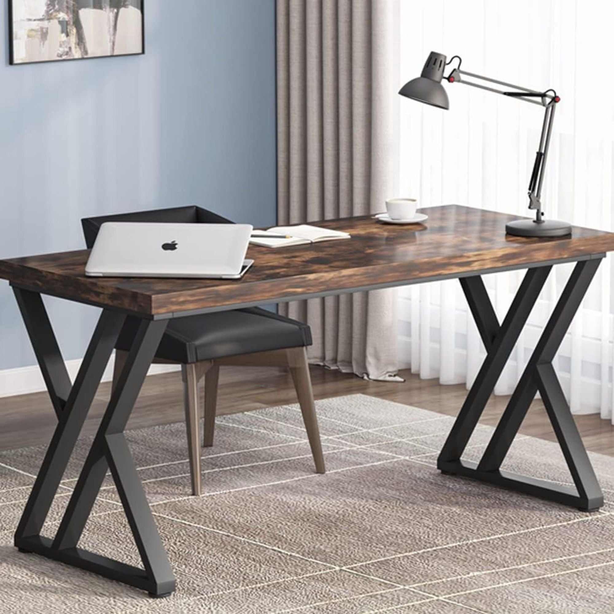 Writing Desk With Z-Shaped Legs