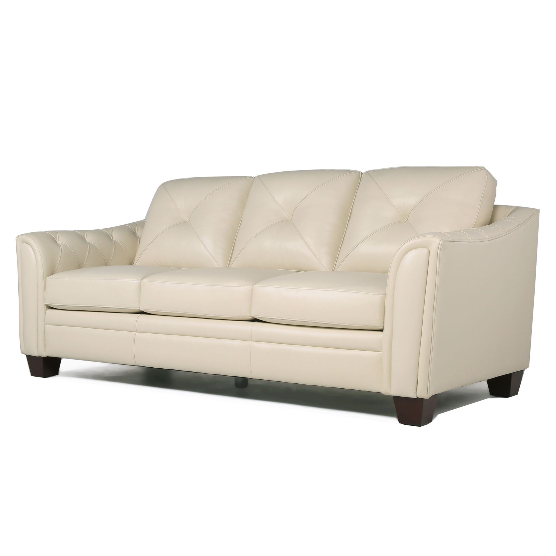 Modern Tufted Leather Sofa - Best Buy Furniture