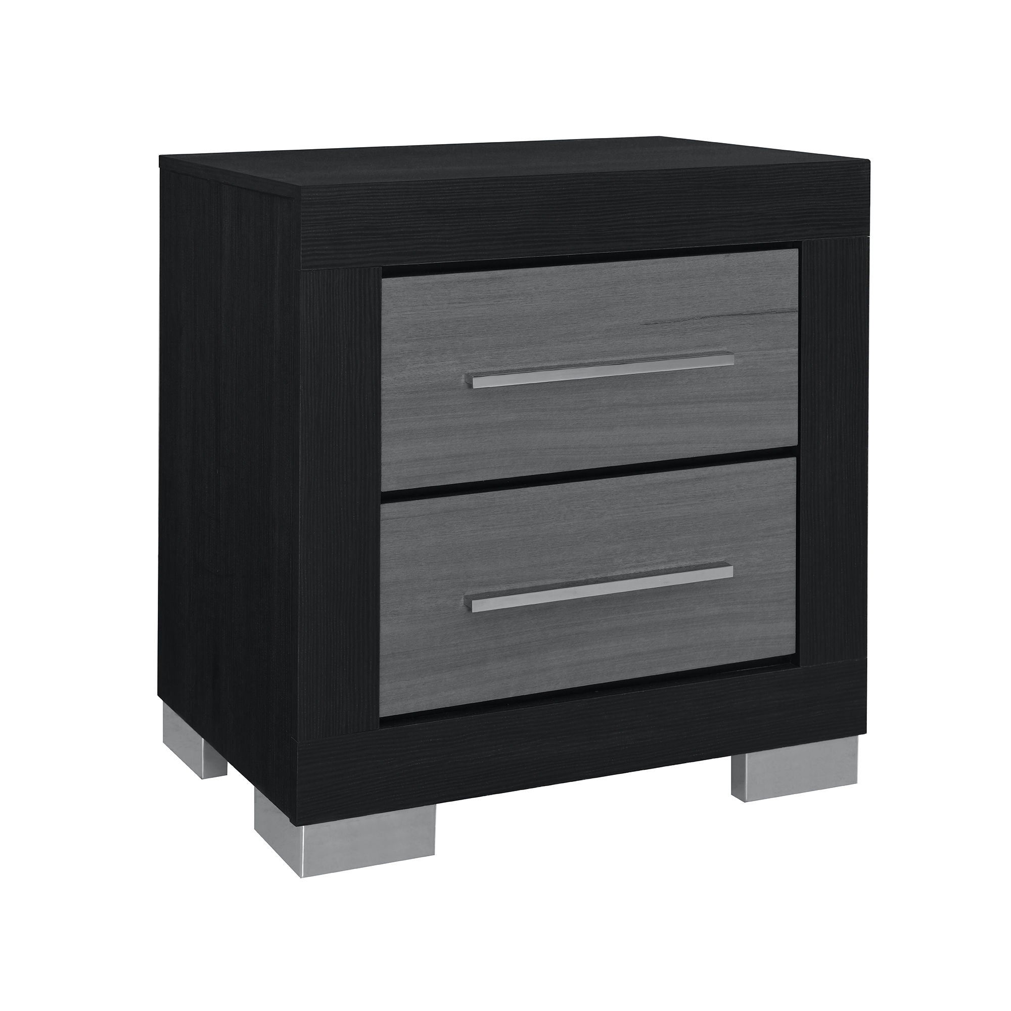Messa - 5 Piece Bedroom Set With Bookcase Headboard