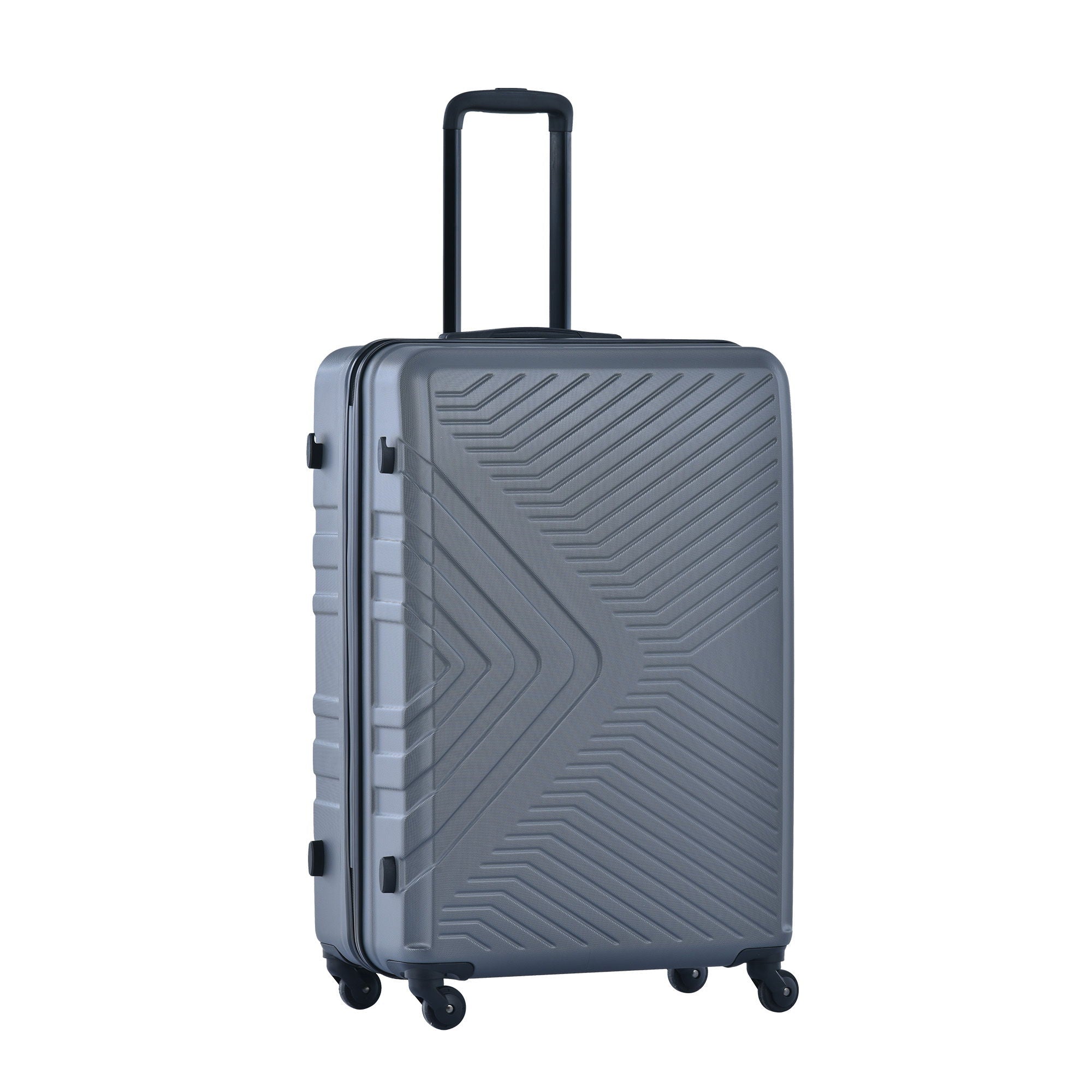 3 Piece Luggage Sets Lightweight Suitcase With Two Hooks, Spinner Wheels, Tsa Lock, Durable Hard Shell