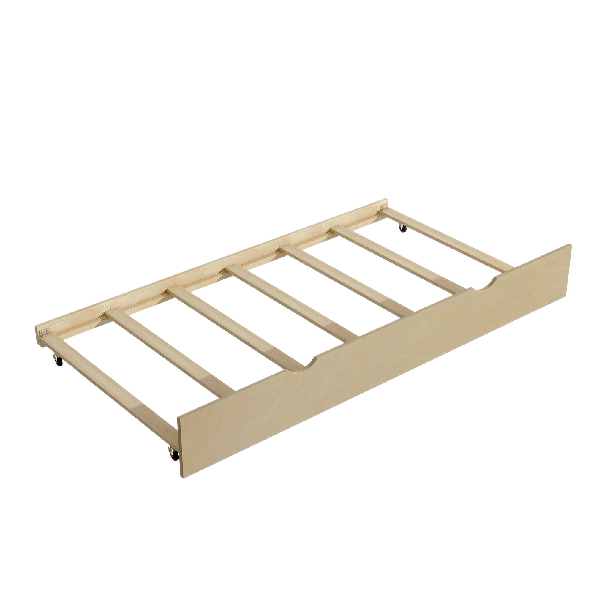 Daybed With Storage Shelves, USB Charging, And Trundle Bed
