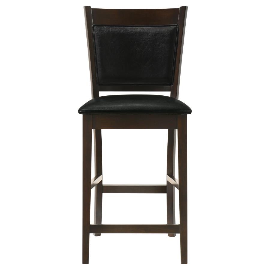 Jaden - 5 Piece Square Counter Height Dining Set - Espresso
