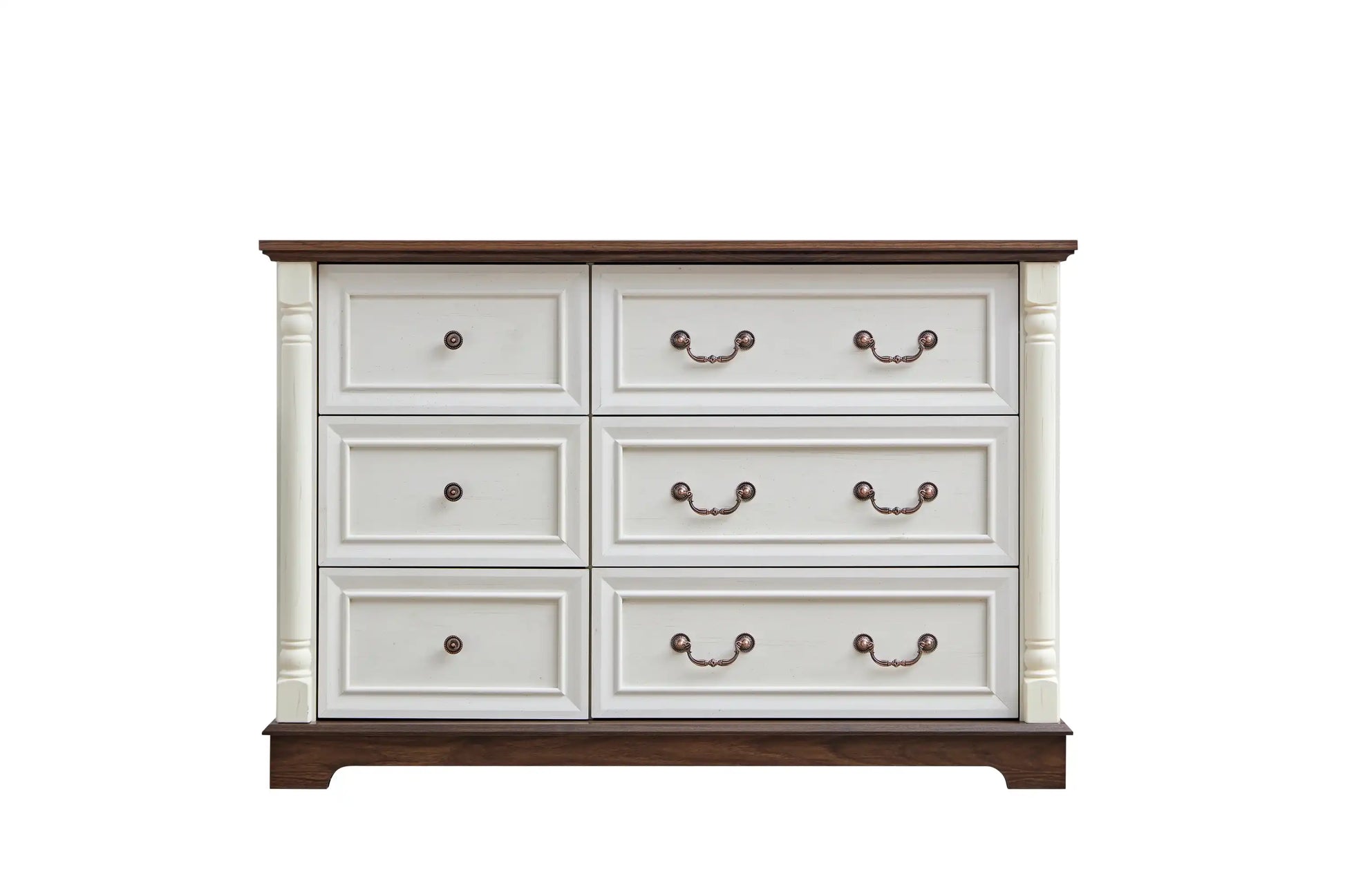 Ashridge Farmhouse 6 Drawer Dresser - Best Buy Furniture
