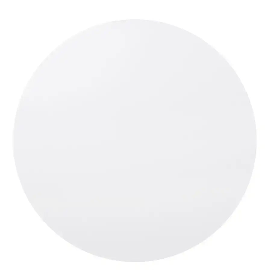 Lowry - Round Wood Top Dining Table - White