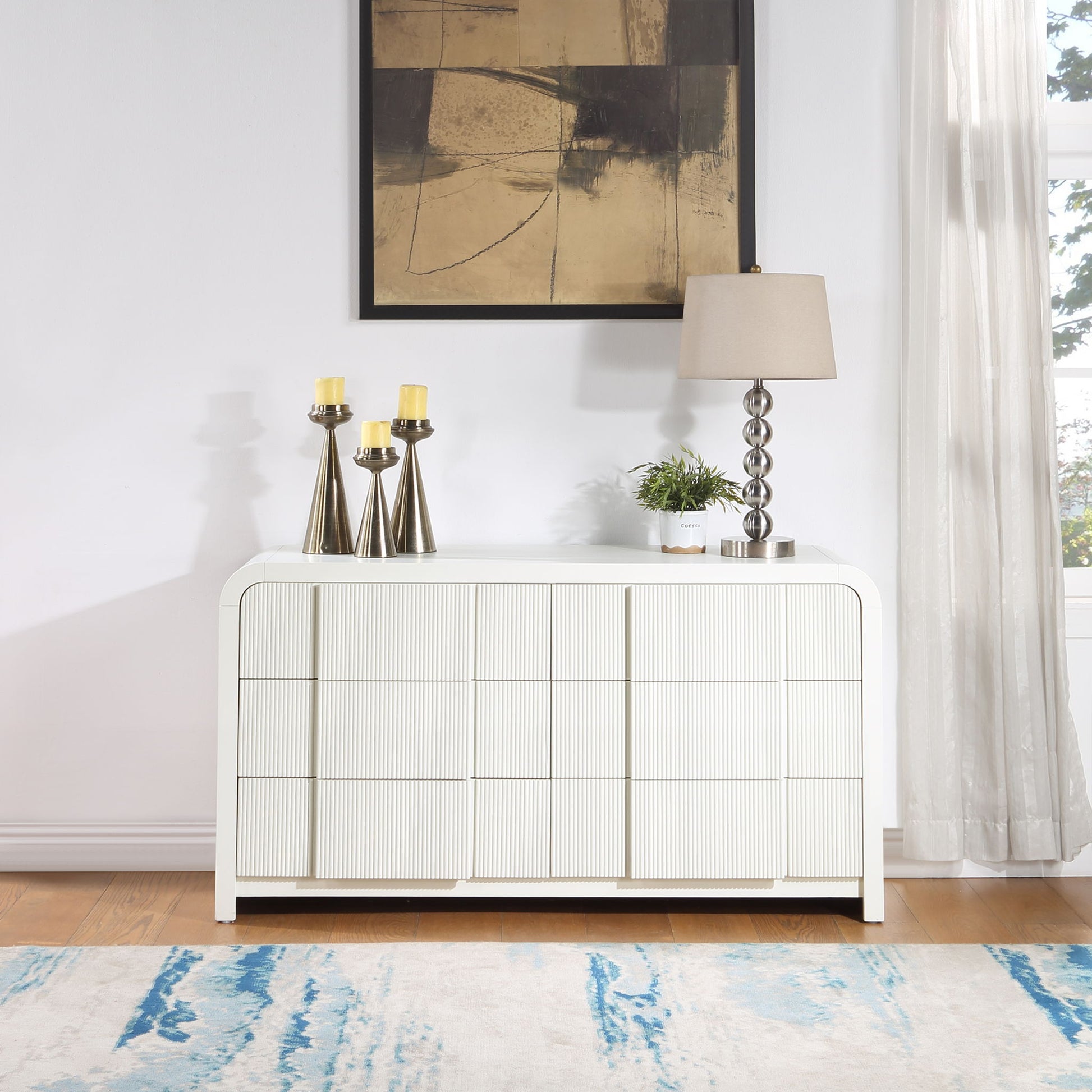 Fluted - Dresser - Best Buy Furniture