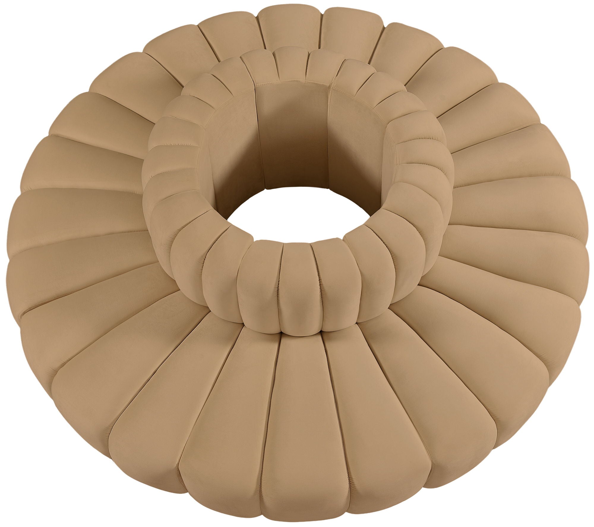 Arc - Velvet 8 Piece Round Modular Sofa