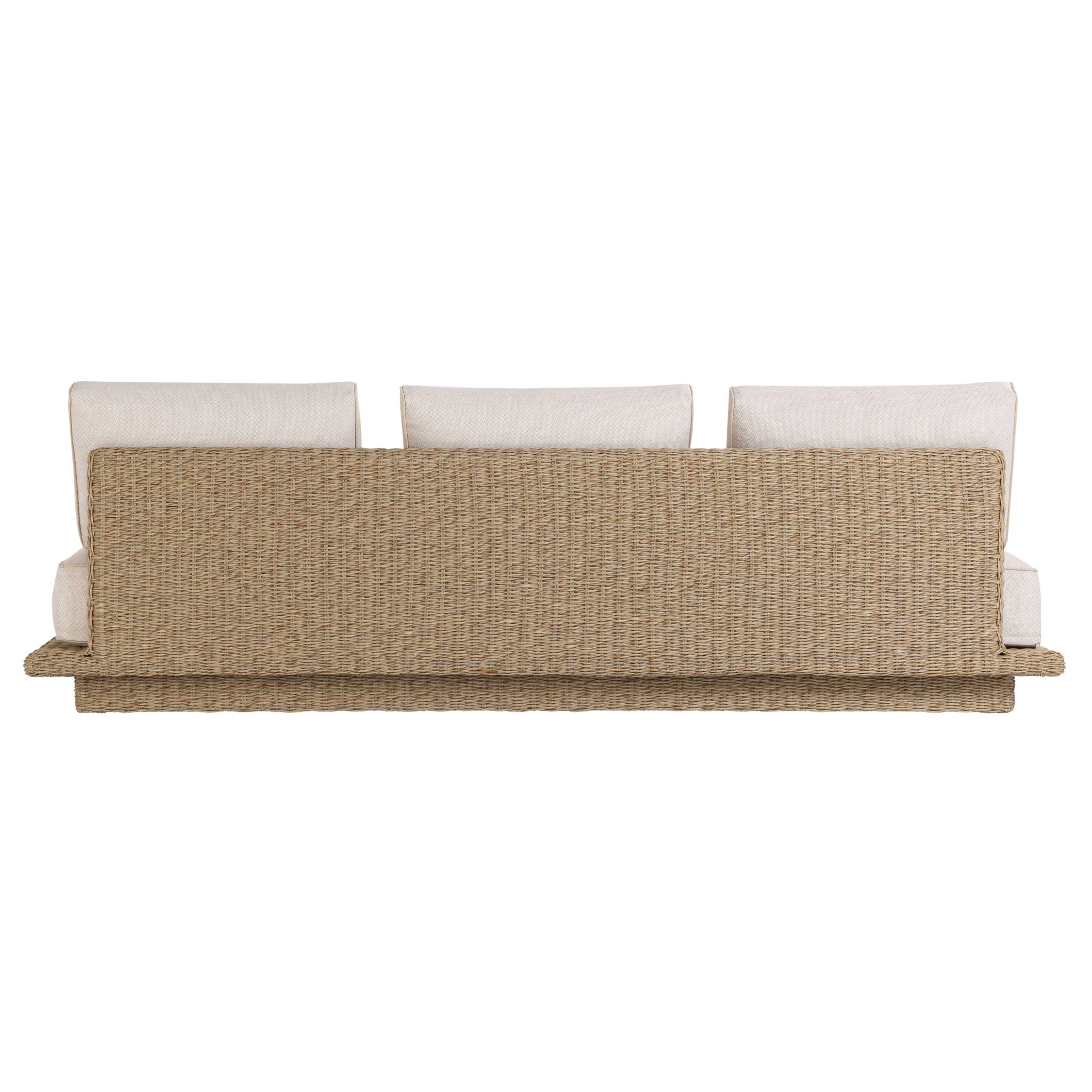 Mora - 96" Outdoor Sofa - Cream