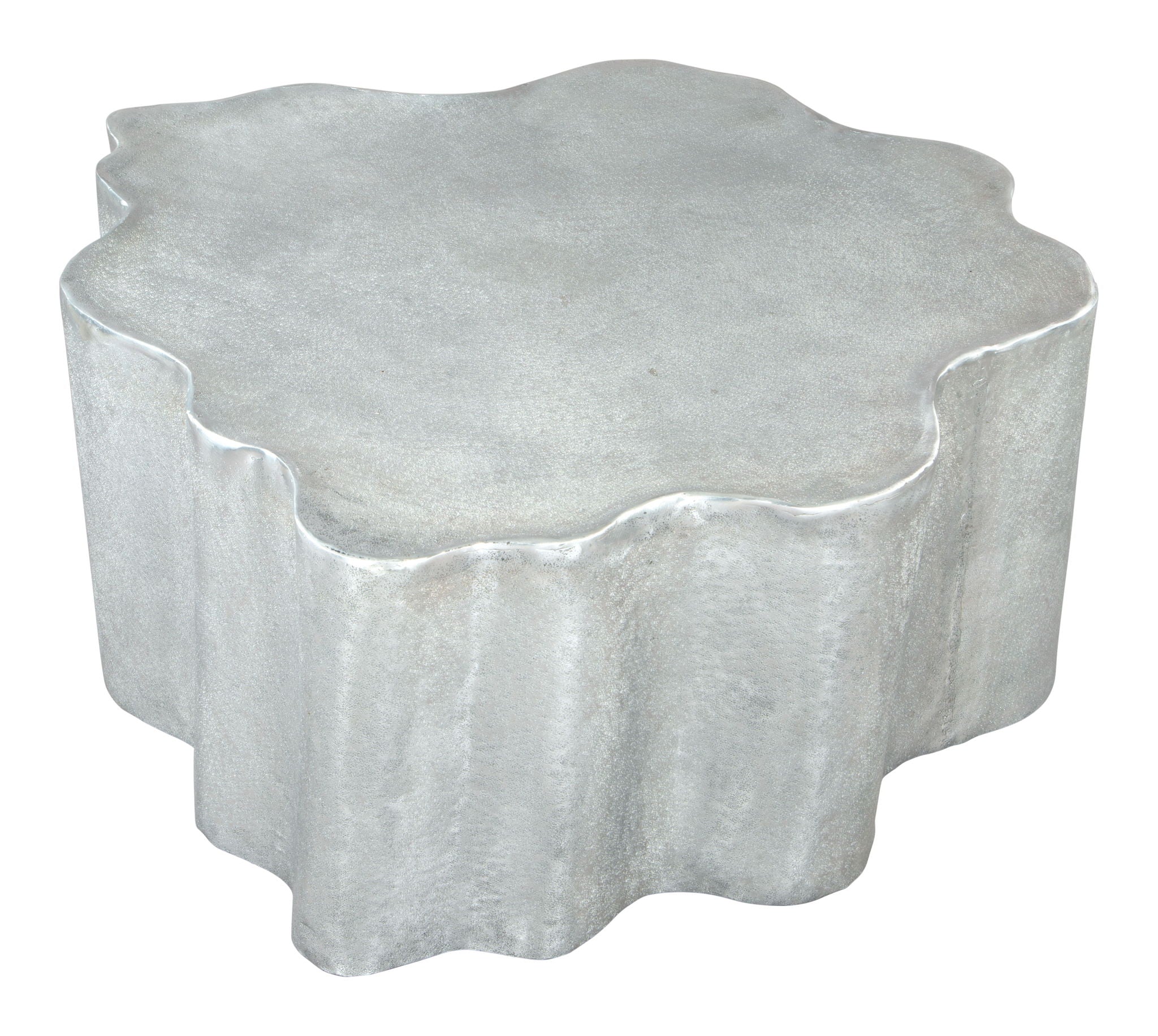 Kortha - Coffee Table - Antique Silver