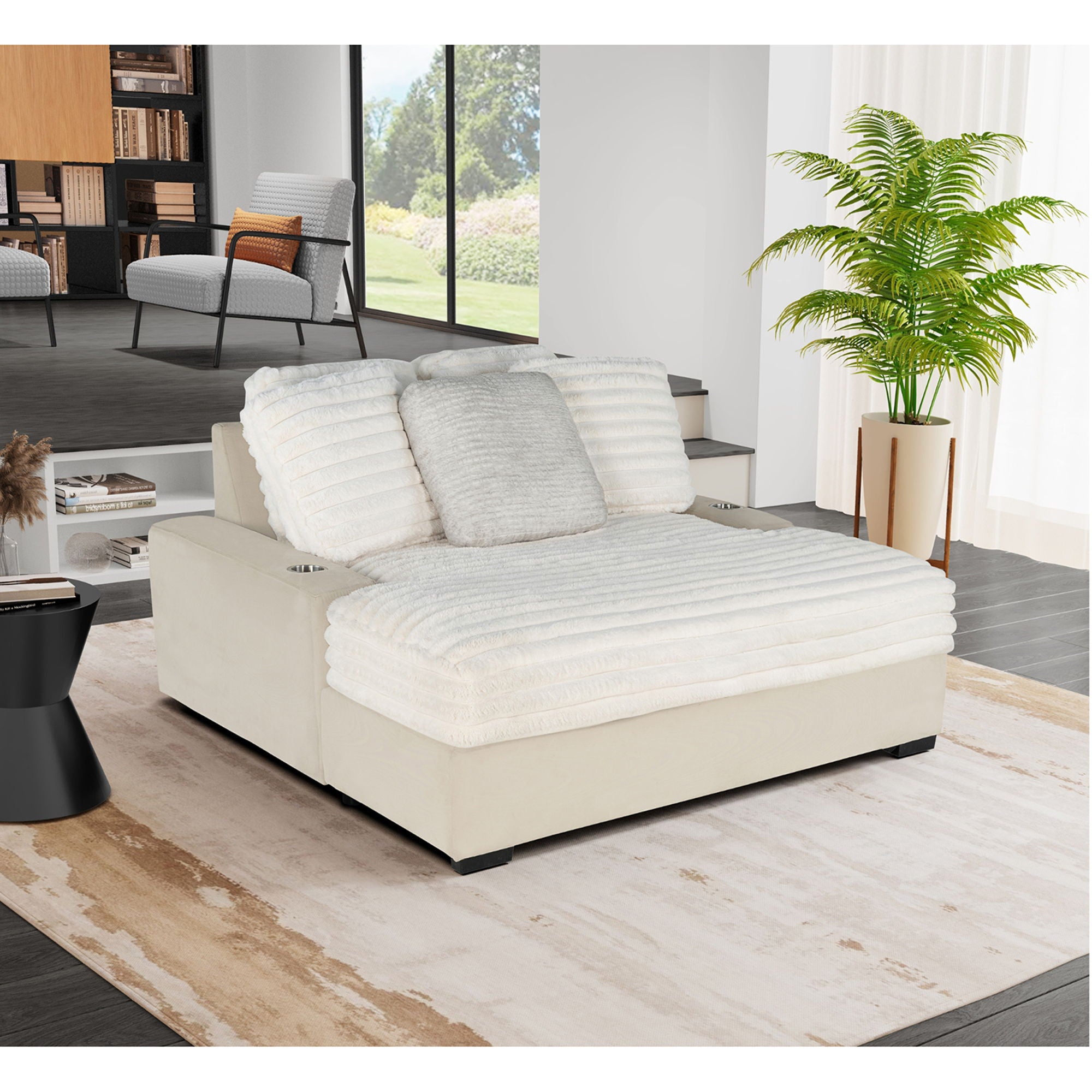 Shine - Lounger Sofa With USB